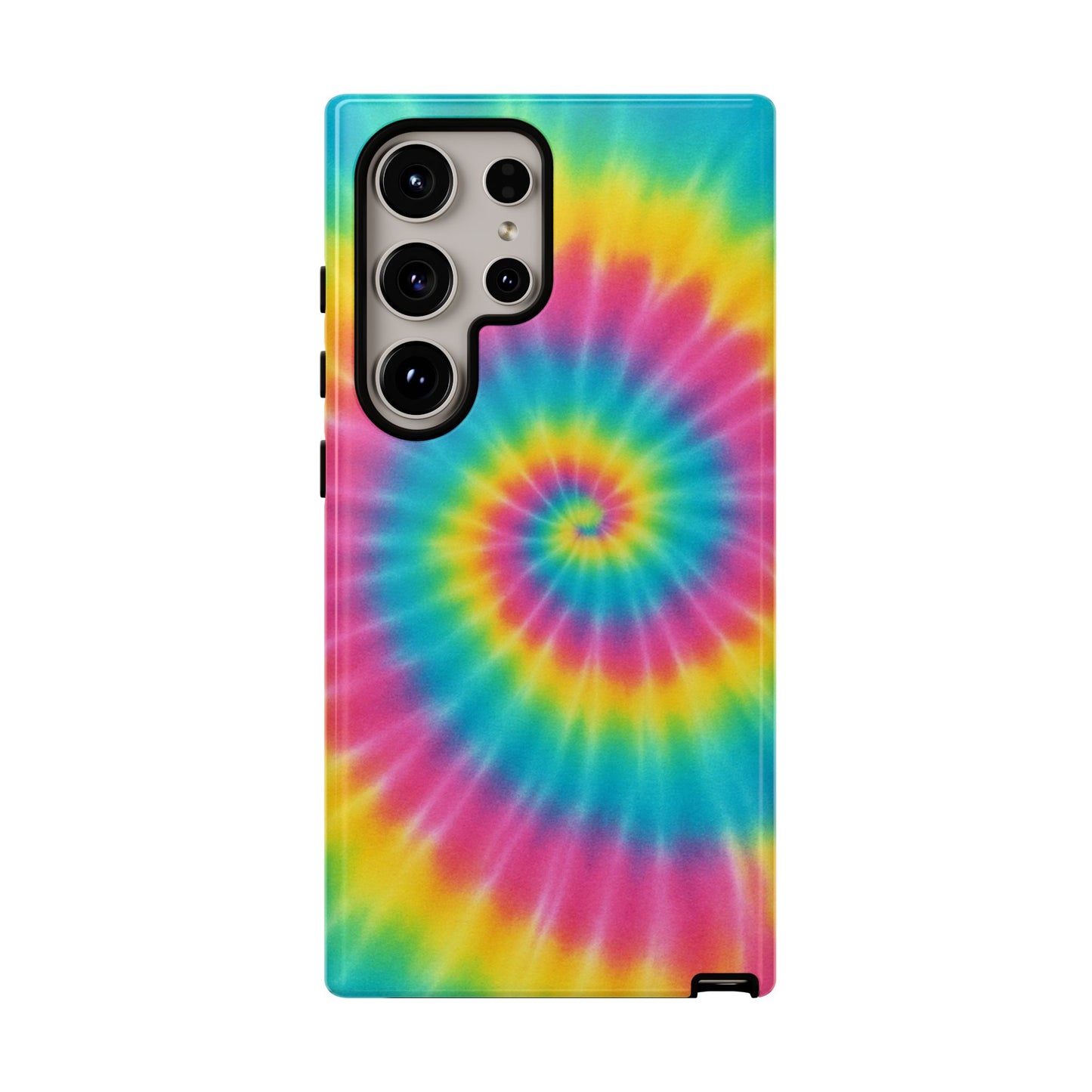 Colorful Tie-Dye Phone Case, Vibrant Phone Cover, Boho Style Accessory, Gift for Teens, Trendy Phone Accessories