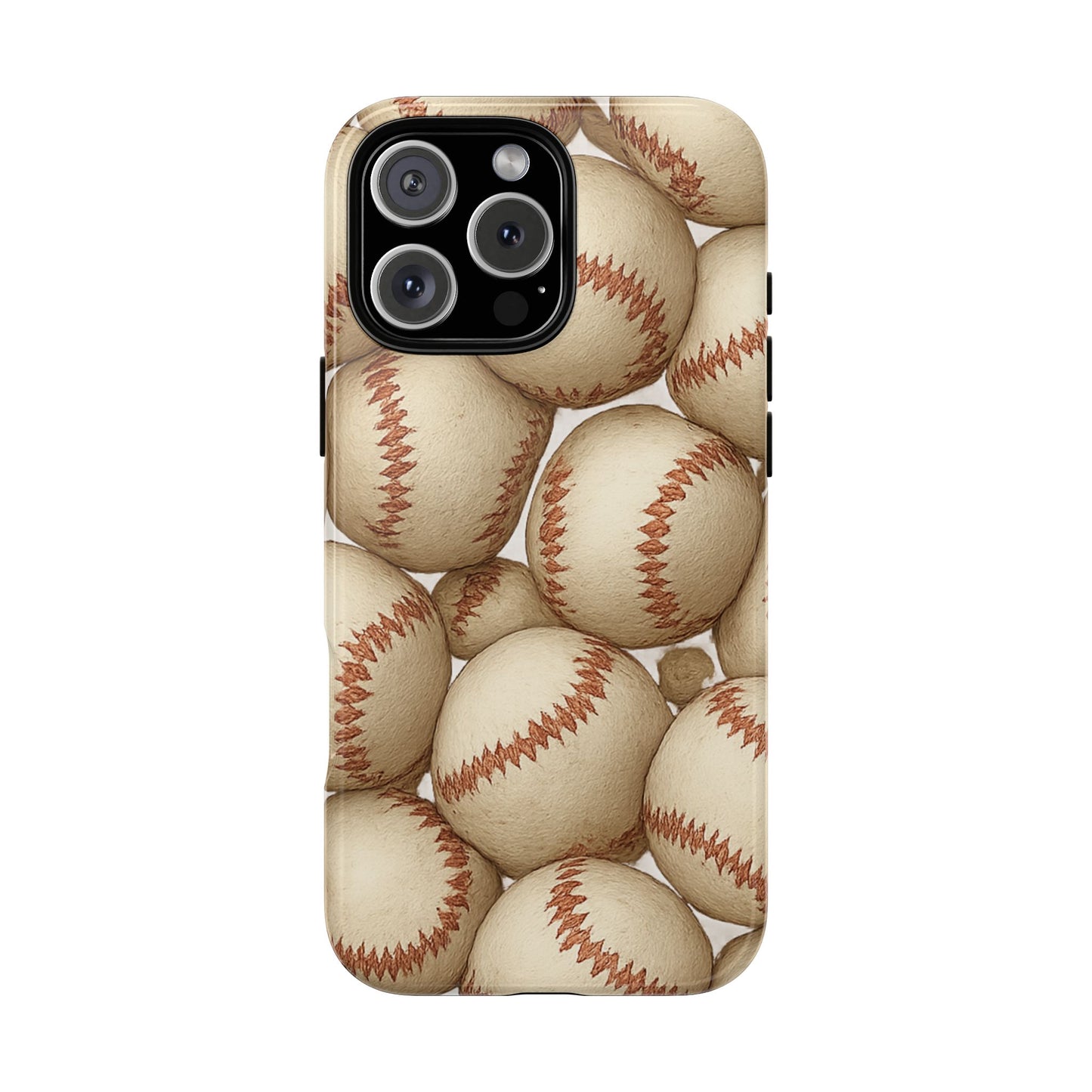 Baseball Phone Case, Tough Cases for Sports Fans, Custom iPhone Cover, Unique Gift for Baseball Lovers, Durable Protection