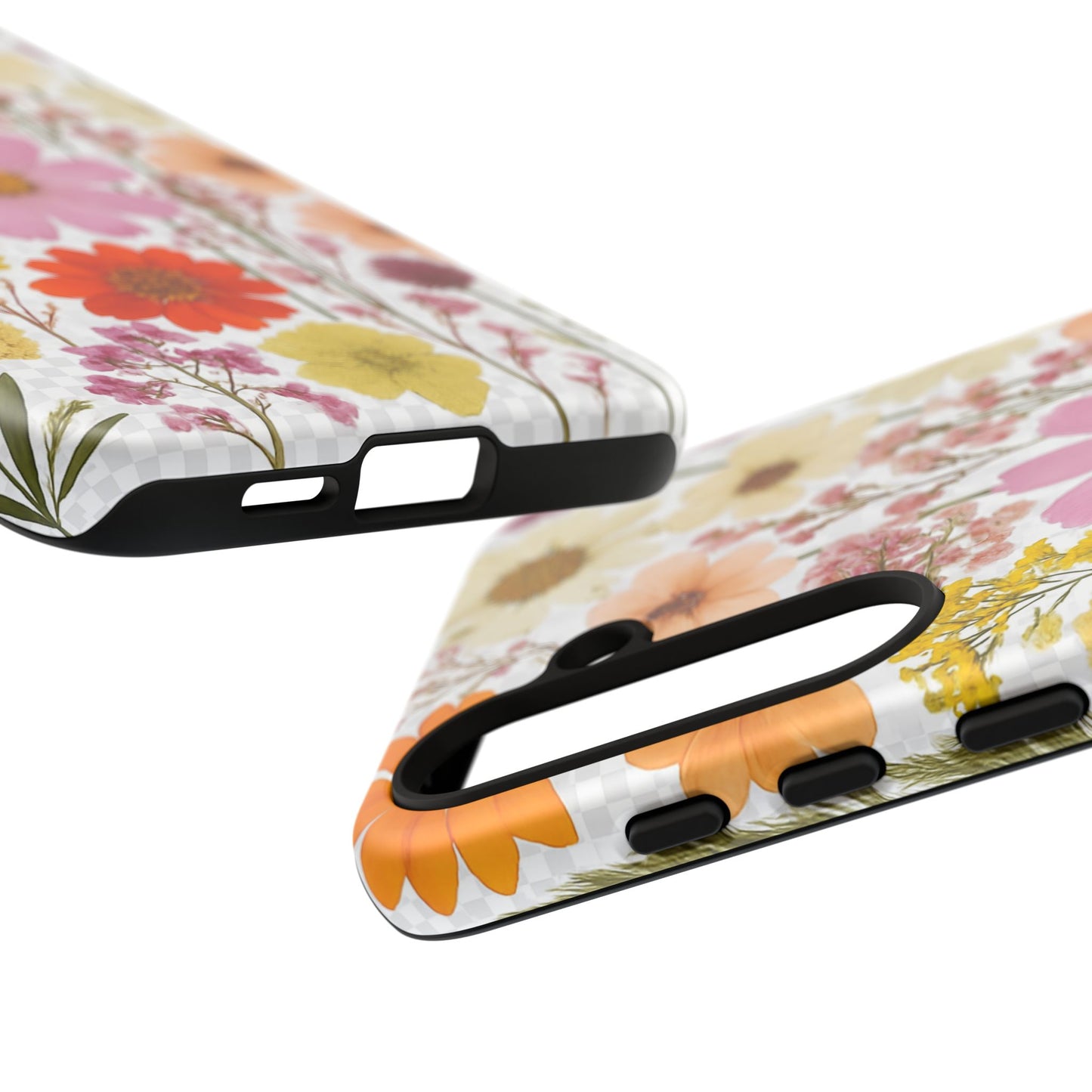 Floral Phone Case - Tough Cases, Stylish Protective Cover, Flower Design, Trendy Gift, Nature Lover Accessory, DRIED FLOWERS