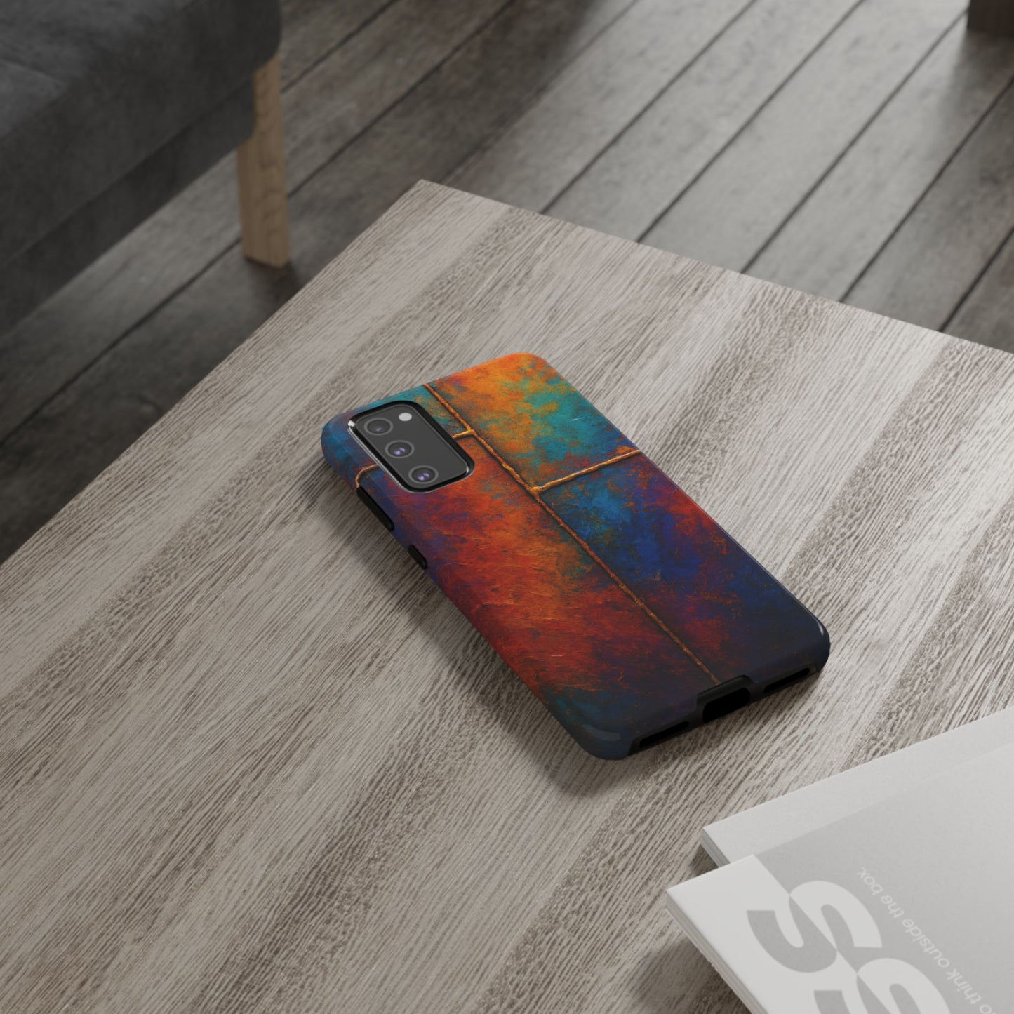 Colorful Artistic Phone Case, Tough Cases, Vibrant Phone Cover, Protective Case, Unique Gift for Art Lovers, Birthday Gift