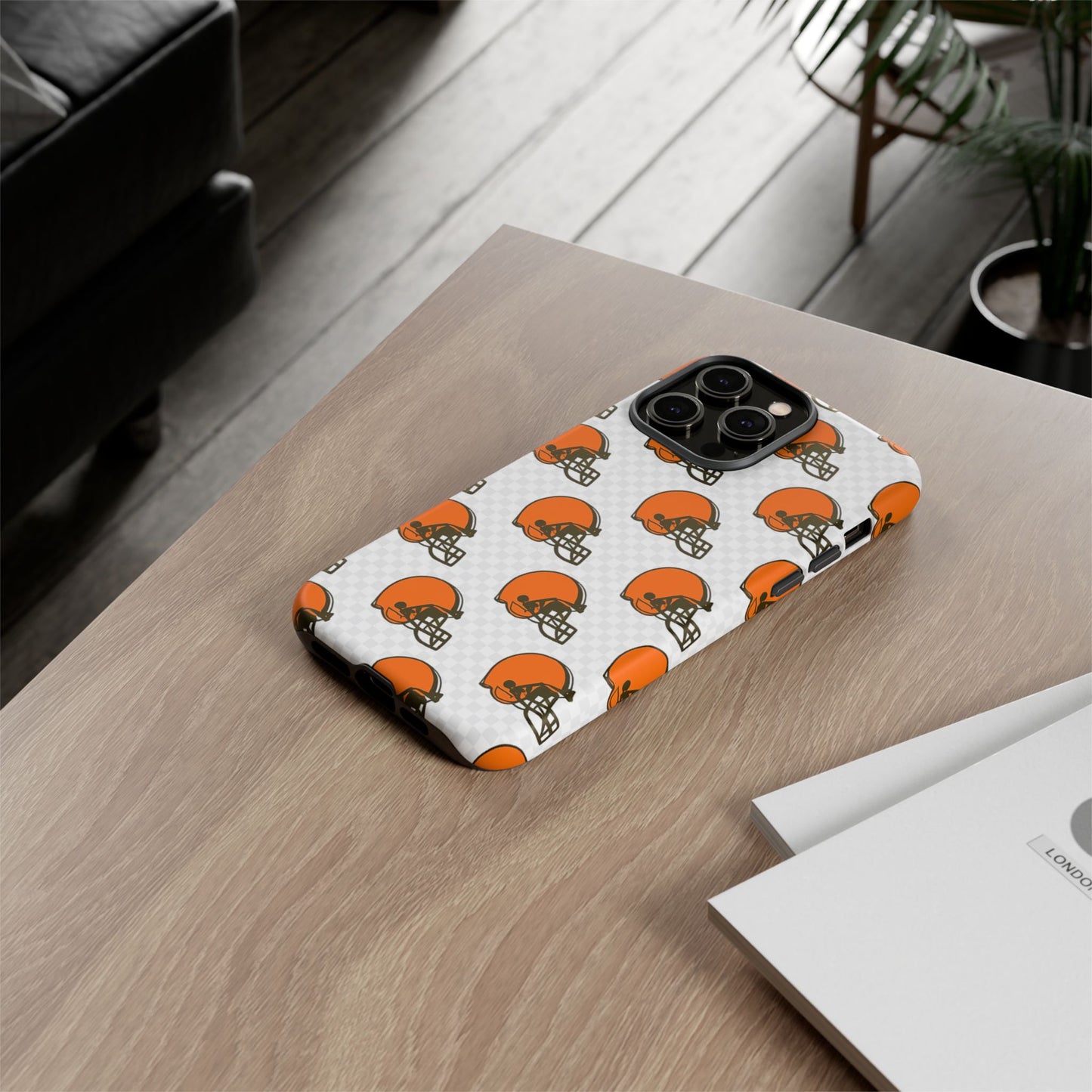 Cleveland Football Phone Case, Tough Cases for NFL Fans, Sporty Mobile Cover, Gifts for Football Lovers, Unique Team Merchandise