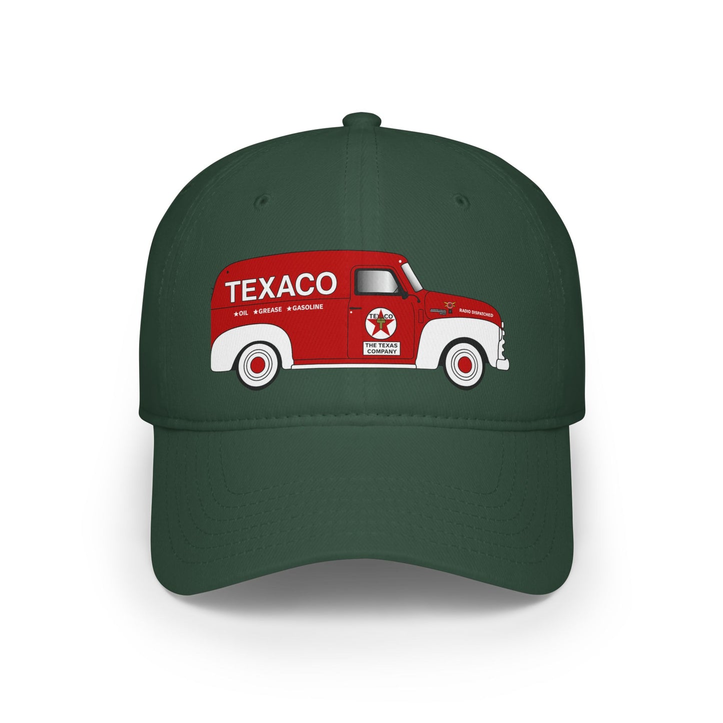 Vintage Texaco Truck Low Profile Baseball Cap, Relaxed Fit Hat, Outdoor Cap, Gift for Car Lovers, Vintage Style Headwear