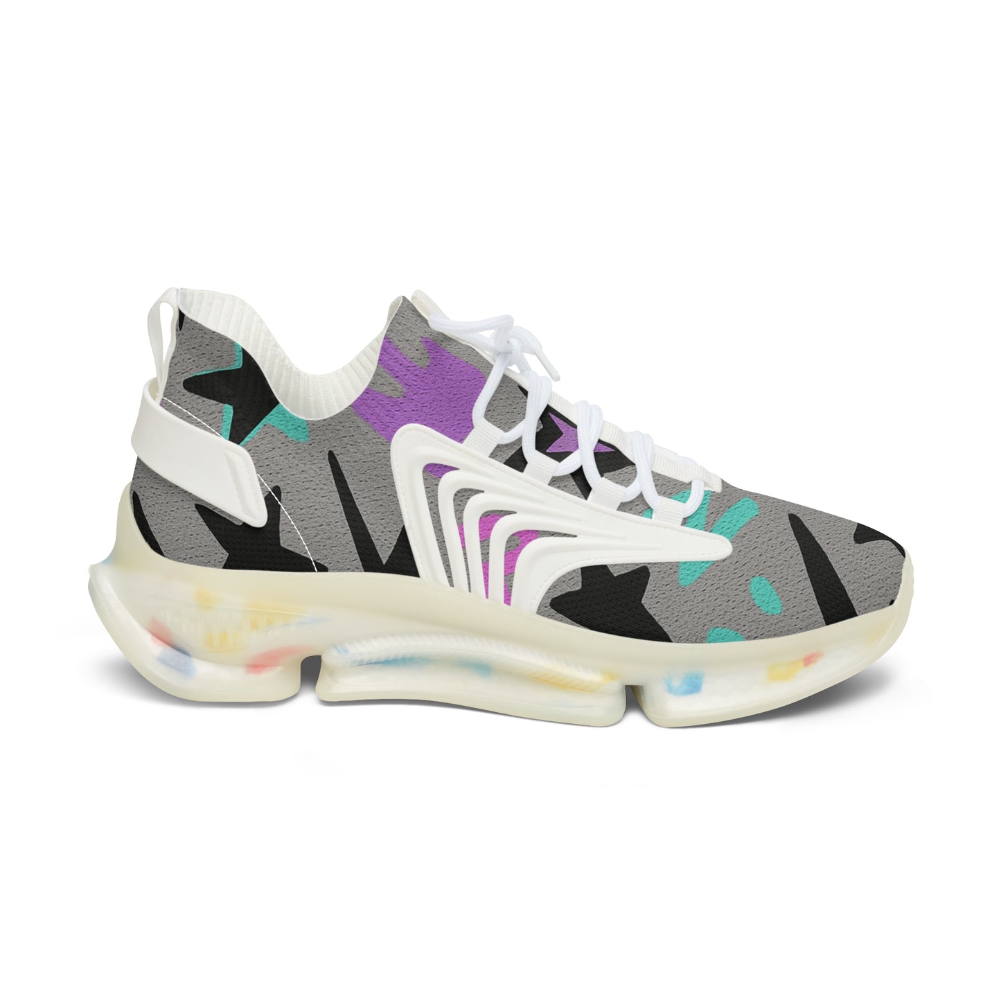 Trendy Women's Mesh Sneakers, Colorful Athletic Shoes, Casual Footwear, Stylish Sneakers, Lightweight Trainers, Daily Walk Shoes, urban