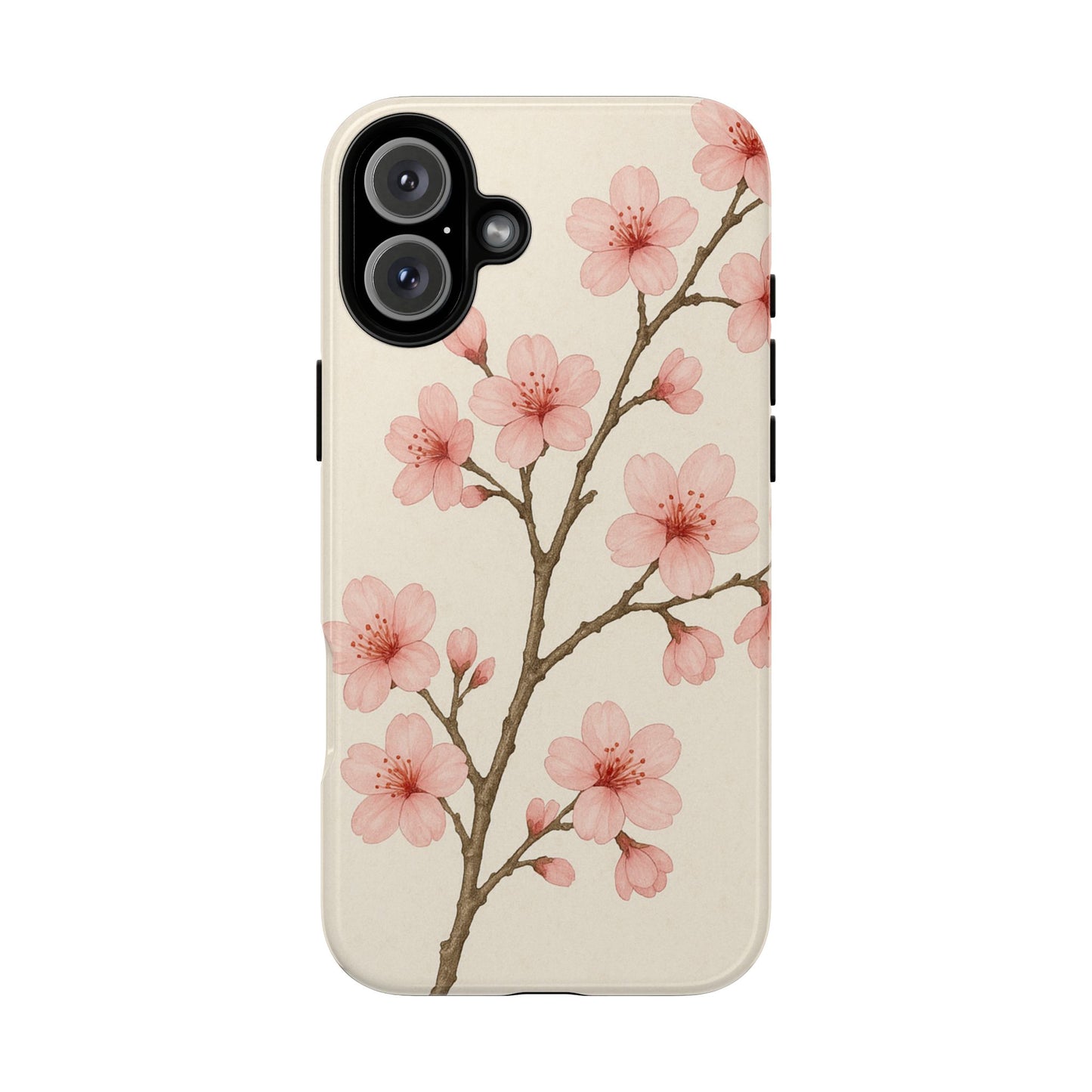 Cherry Blossom Phone Case, Floral Phone Cover, Tough Case for Gifts, Spring Decor, Cute Tech Accessories, Nature Lover's Gift