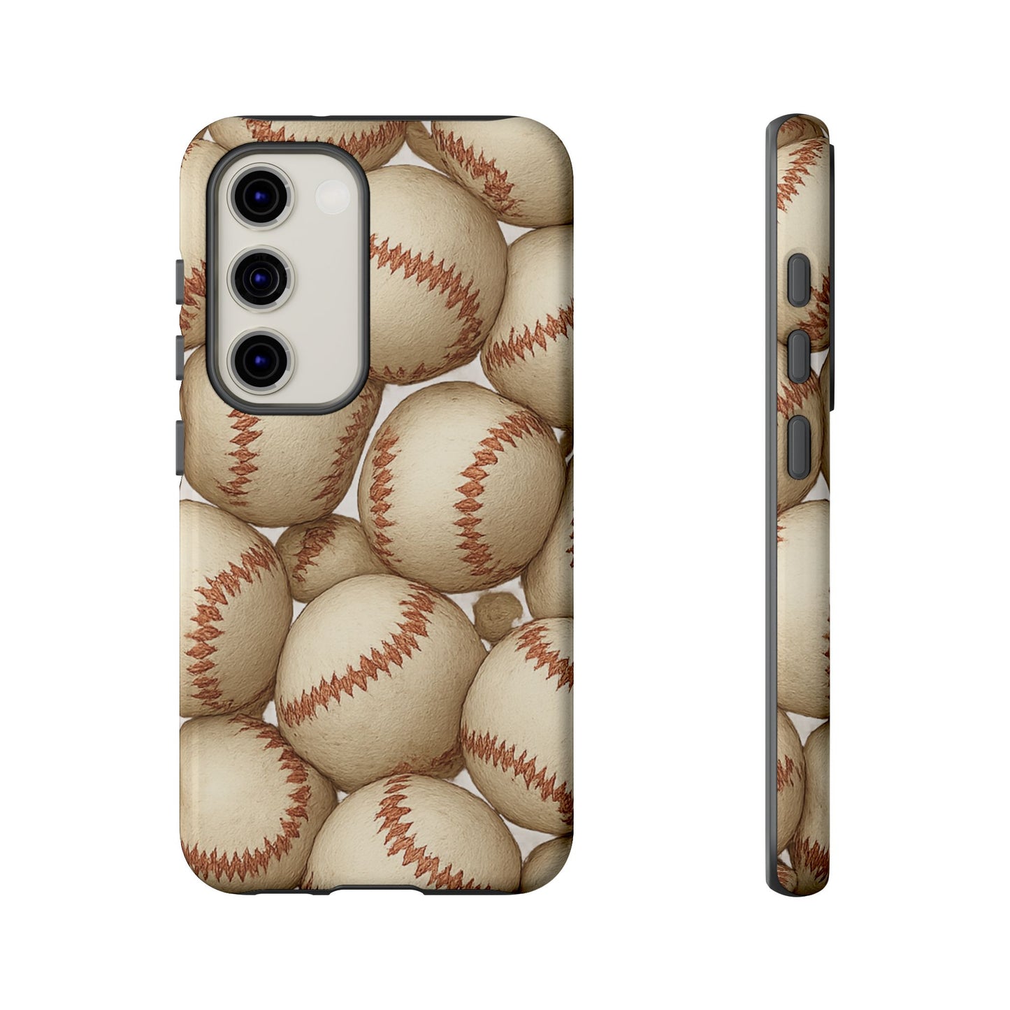 Baseball Phone Case, Tough Cases for Sports Fans, Custom iPhone Cover, Unique Gift for Baseball Lovers, Durable Protection