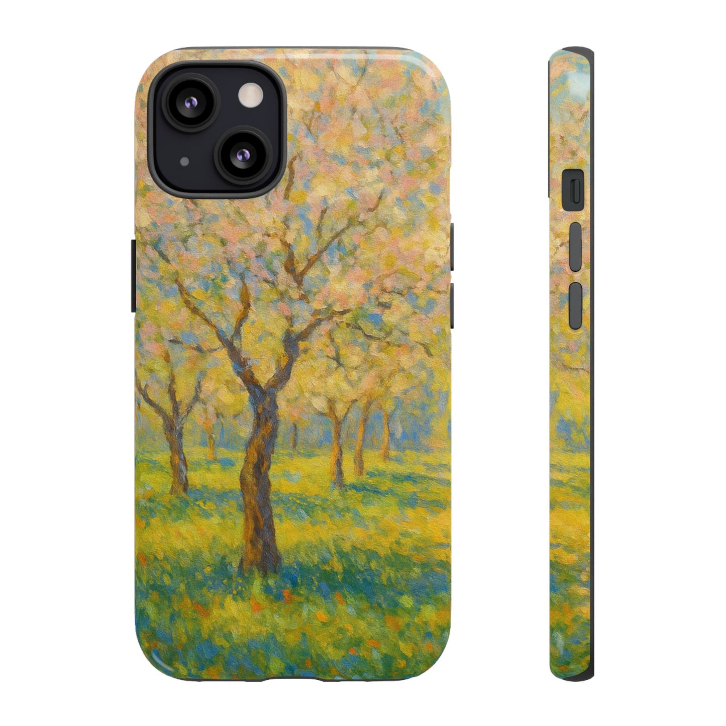 Artistic Phone Case, Tough Phone Case, Flower Tree Case, Spring Decor, Unique Phone Cover, Nature Lover Gift
