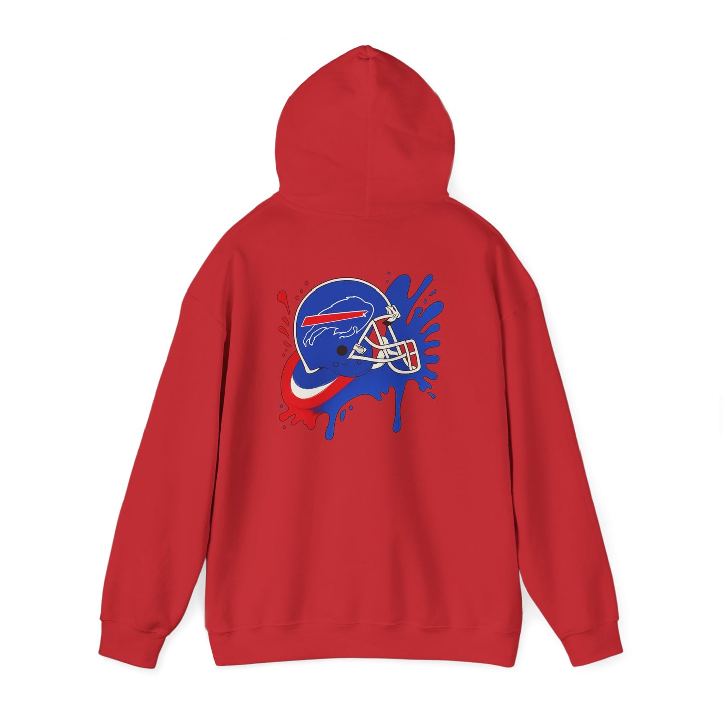 Buffalo Bills Hooded Sweatshirt, Unisex Sport Hoodie, Super Bowl Gift, Game Day Apparel, Football Fan Gear, Cozy Layering Piece