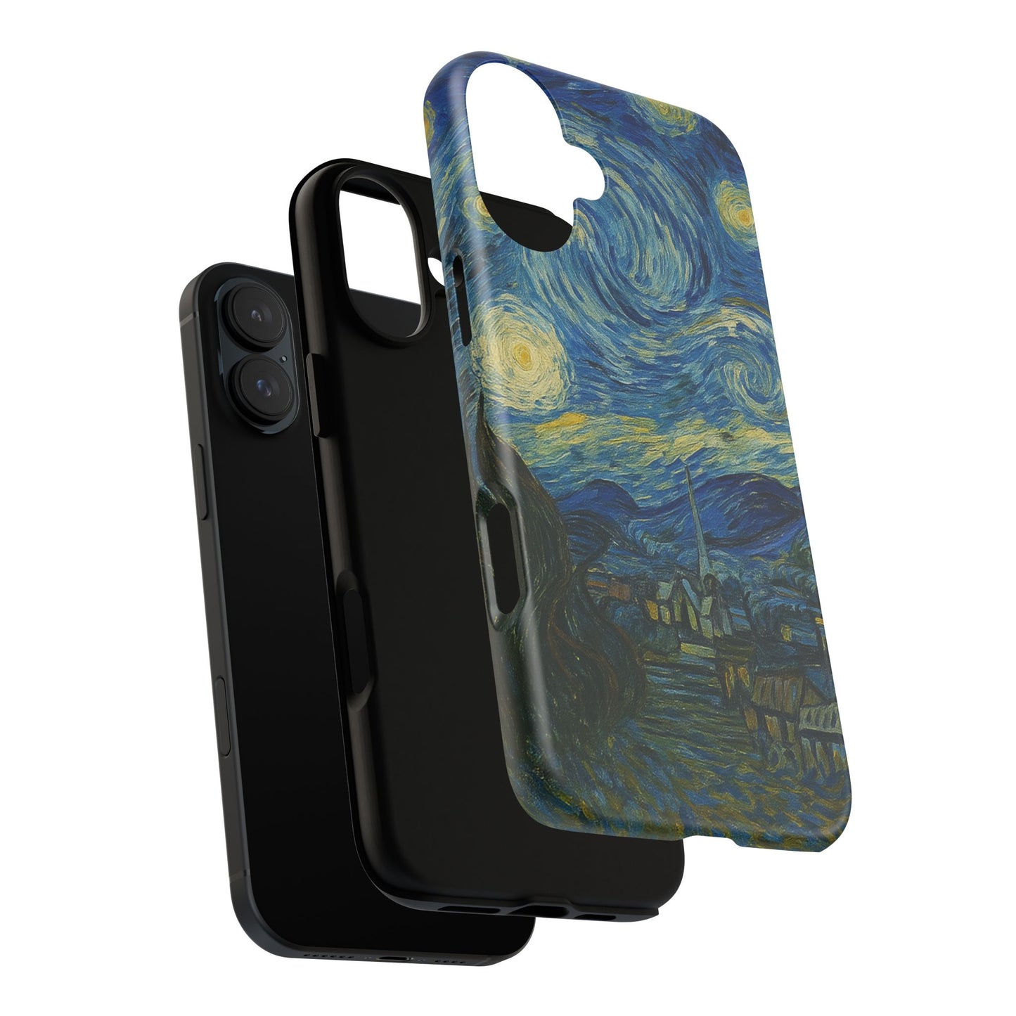 Starry Night Phone Case, Artistic Cell Phone Cover, Gift for Art Lovers, Unique Phone Accessory, Birthday Gift for Him/Her, Tough Cases