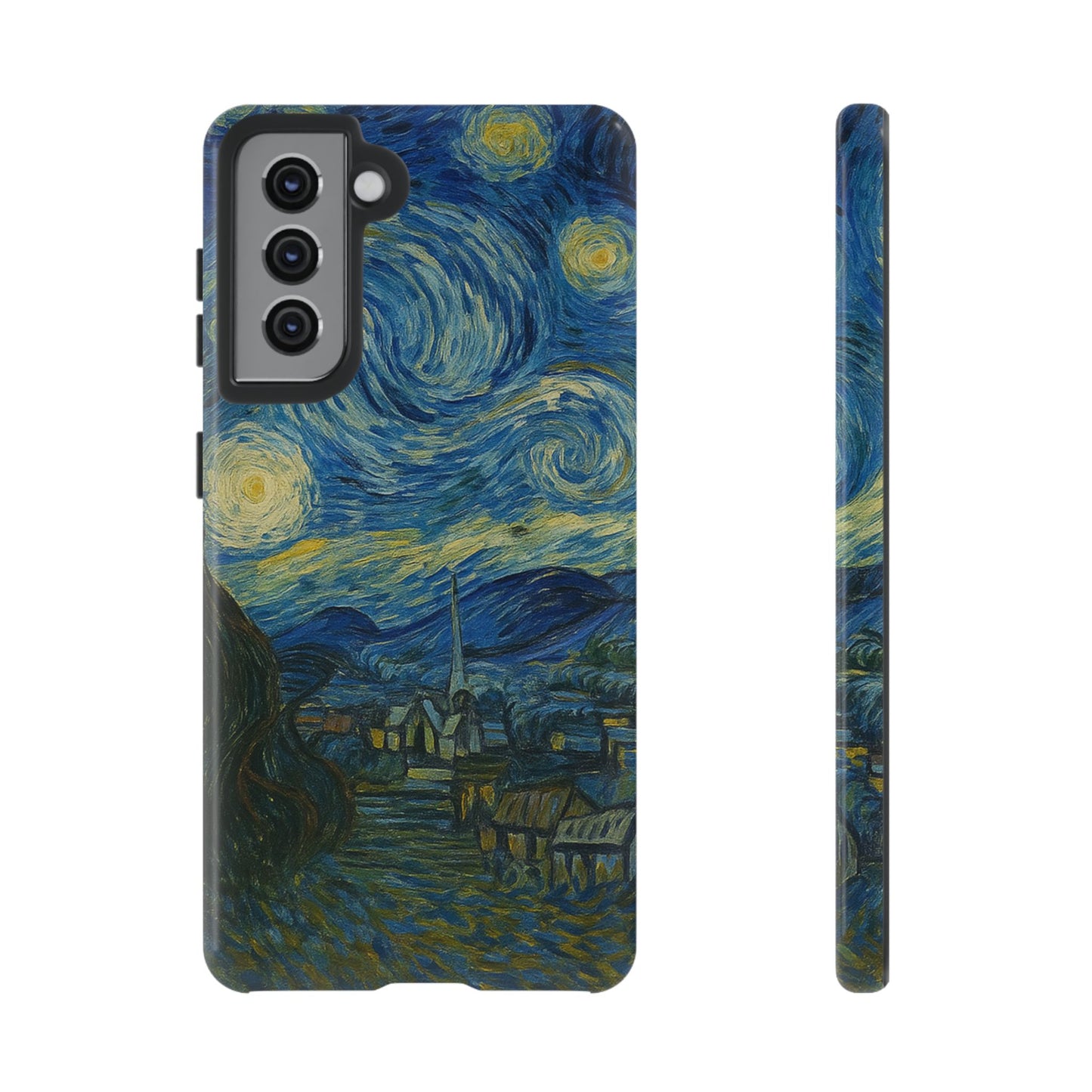 Starry Night Phone Case, Artistic Cell Phone Cover, Gift for Art Lovers, Unique Phone Accessory, Birthday Gift for Him/Her, Tough Cases