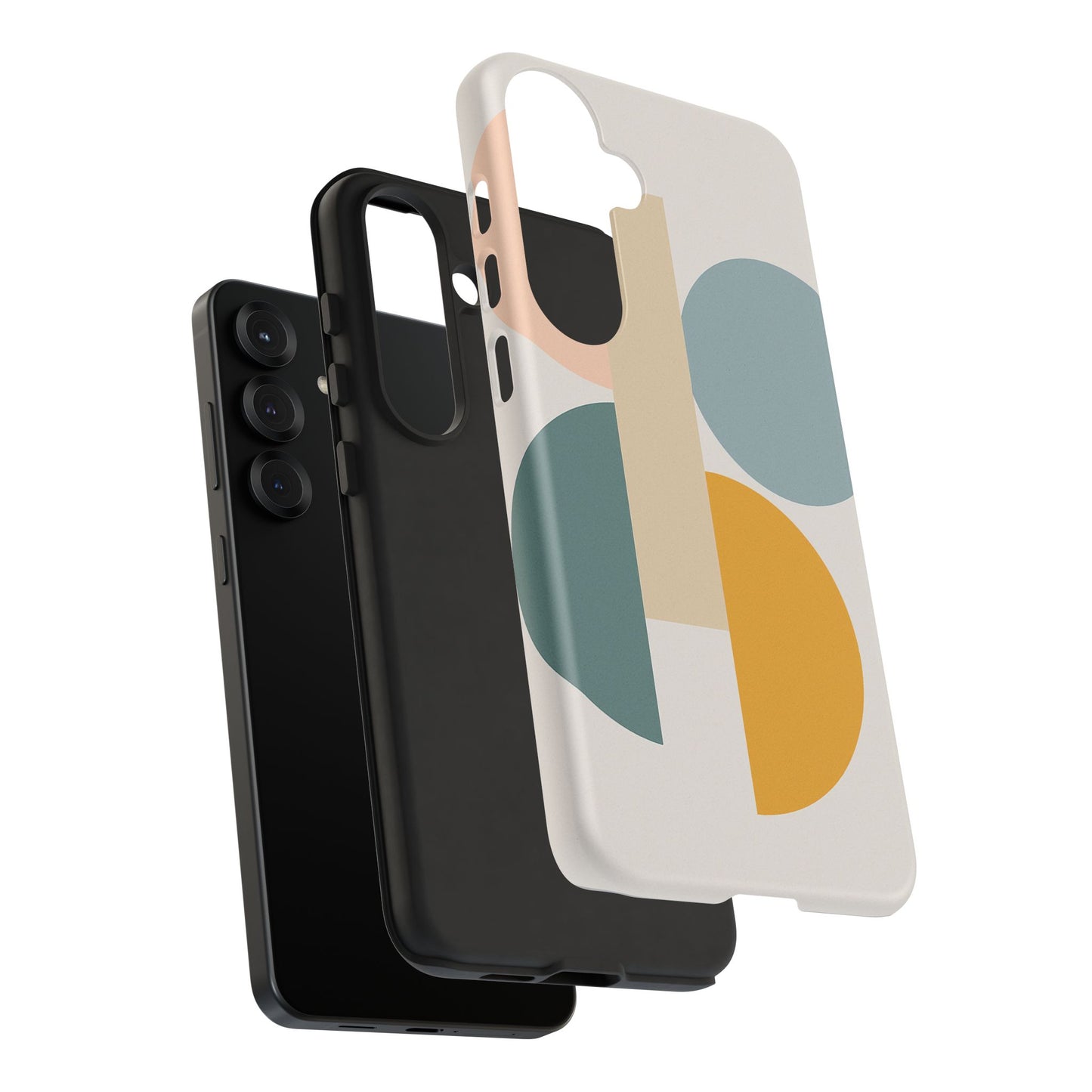 Minimalist Geometric Phone Case, Stylish Protective Cover for Phones, Modern Design, Gift for Him/Her, Trendy Tech Accessory