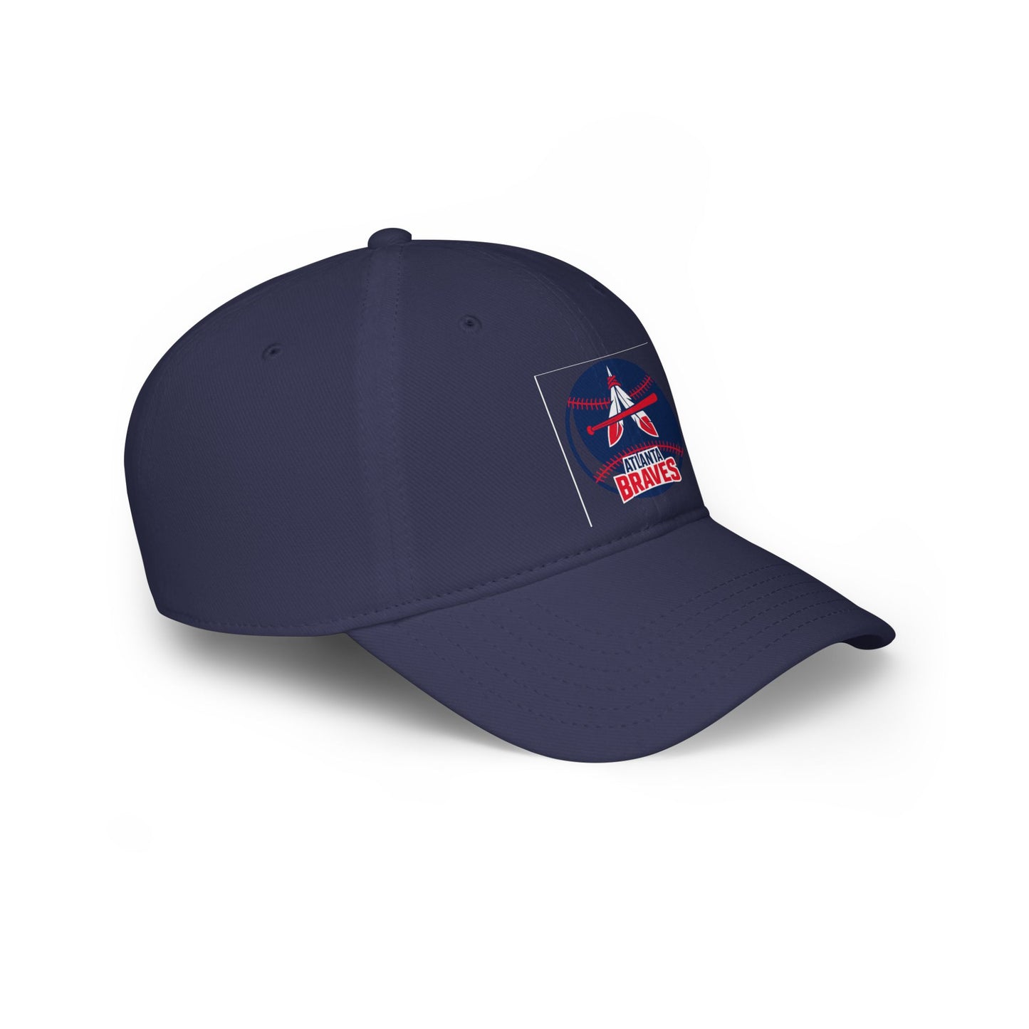 Stylish Atlanta Braves Low Profile Baseball Cap | Casual Sports Hat, Game Day Accessories, Gift for Fans, Outdoor Activities