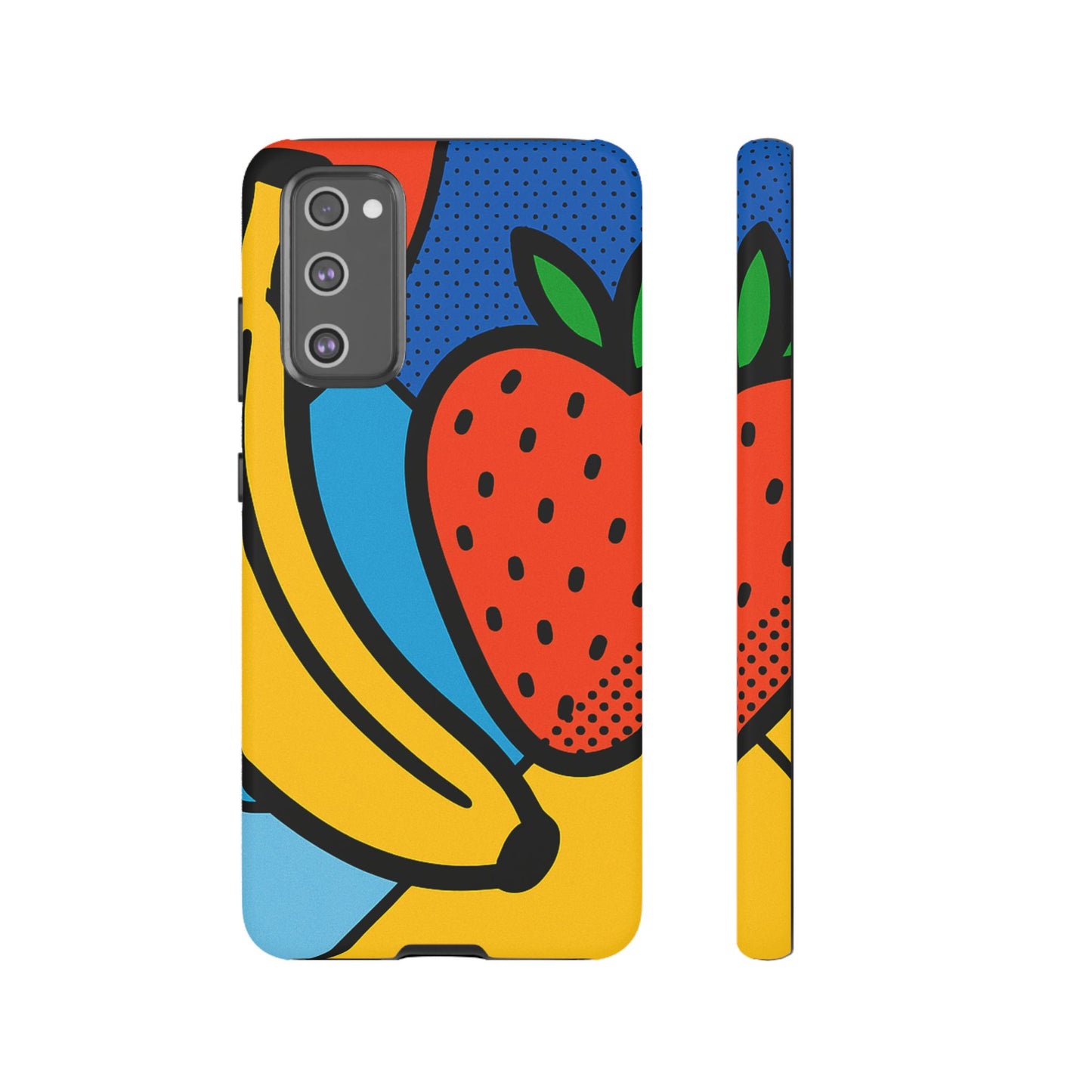 Colorful Fruit Phone Case - Tough Cases - Fun, Vibrant, Unique, Gifts for Friends, Summer Accessories, Trendy Phone Protector