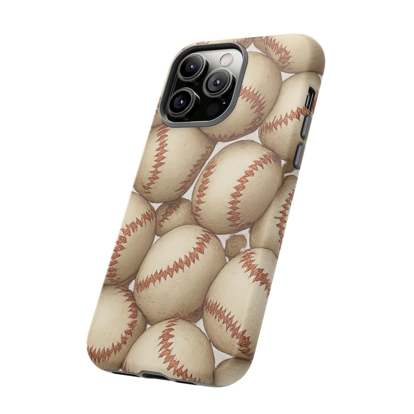 Baseball Phone Case, Tough Cases for Sports Fans, Custom iPhone Cover, Unique Gift for Baseball Lovers, Durable Protection