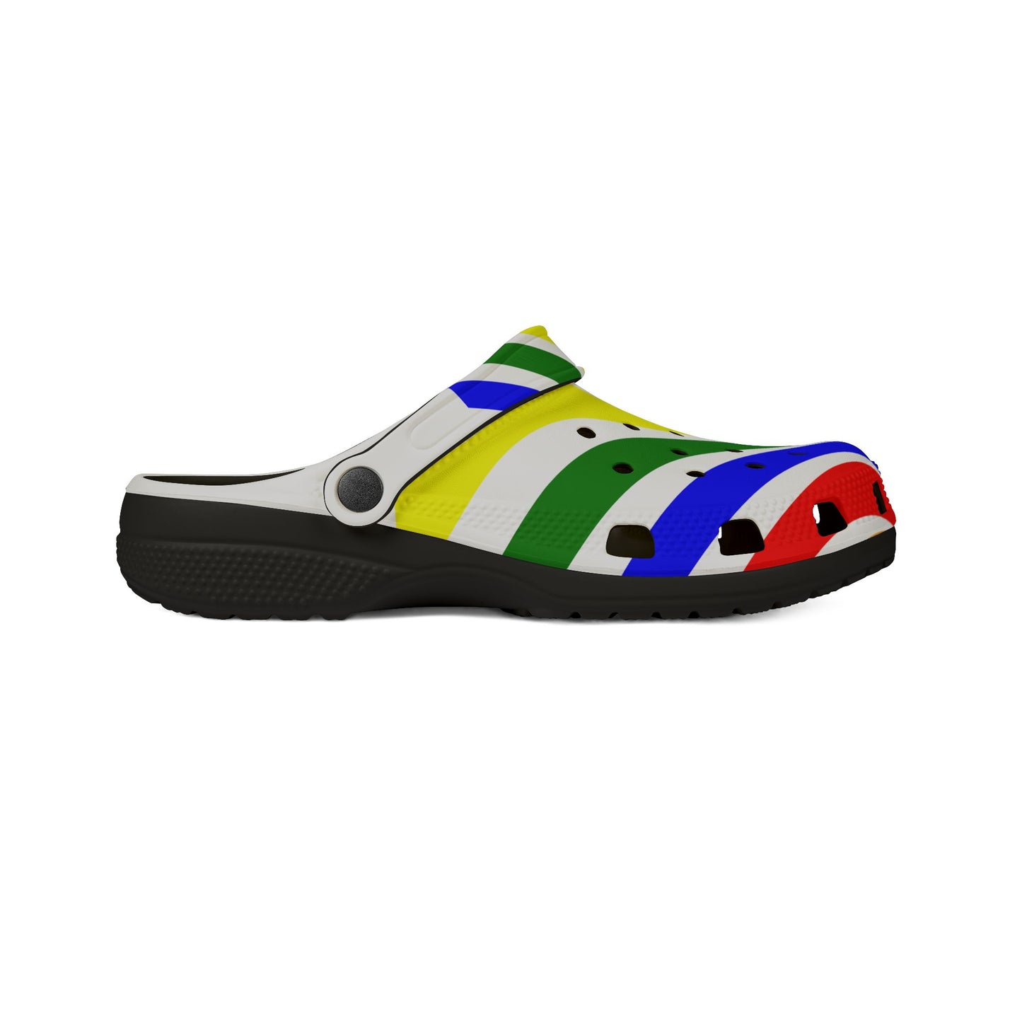 Colorful EVA Foam Shoes - Rainbow Slippers for Summer, Casual Footwear, Festival Shoes, Vibrant Indoor/Outdoor Clogs