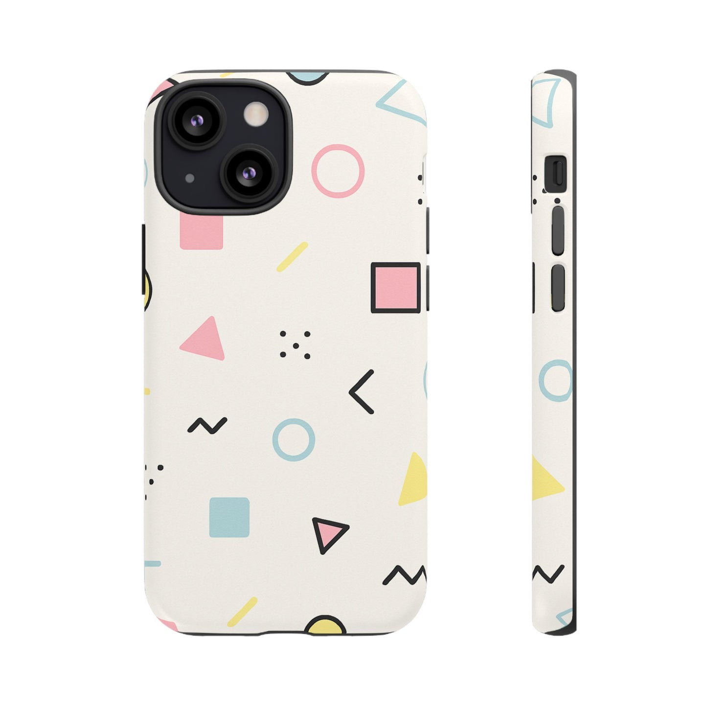 Geometric Phone Case - Stylish Tough Cases for Trendsetters, Unique Phone Covers, Modern Accessories, Gift Ideas for Her