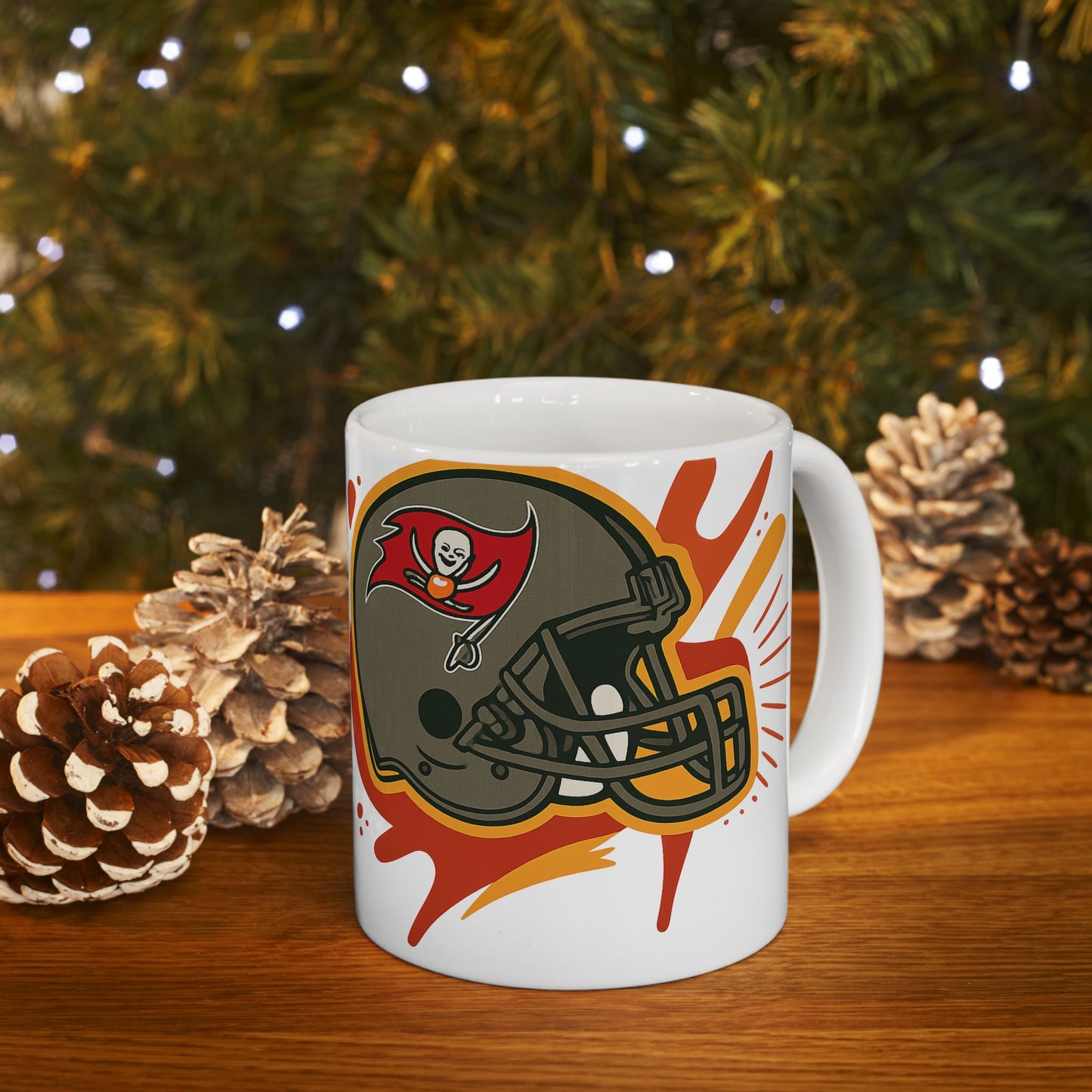 Football Team Ceramic Mug - Perfect for Game Day, Fan Gift, Office Coffee Cup, Sports Celebration, Unique Beverage Mug
