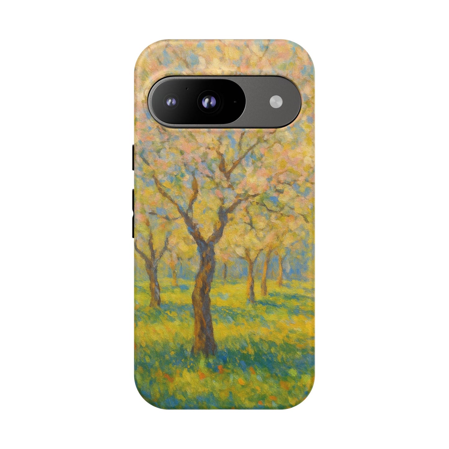 Artistic Phone Case, Tough Phone Case, Flower Tree Case, Spring Decor, Unique Phone Cover, Nature Lover Gift