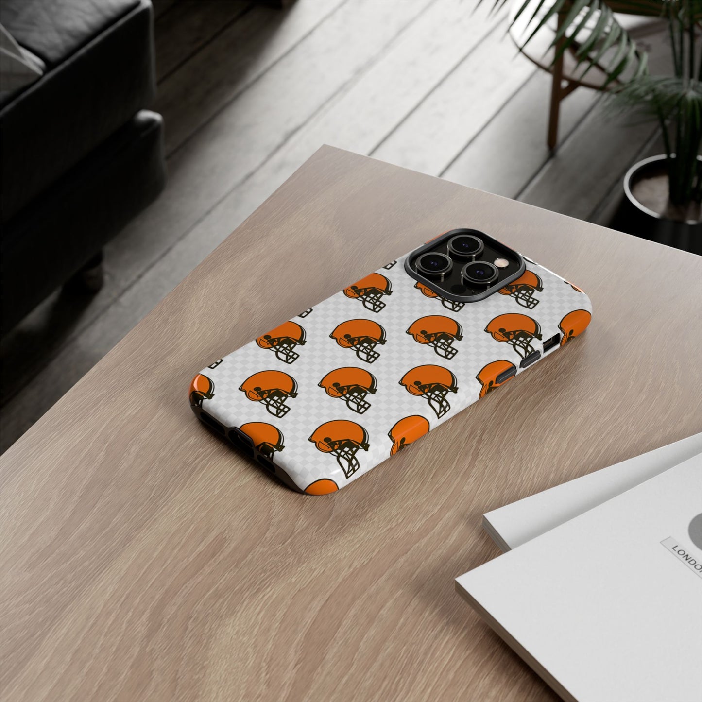 Cleveland Football Phone Case, Tough Cases for NFL Fans, Sporty Mobile Cover, Gifts for Football Lovers, Unique Team Merchandise