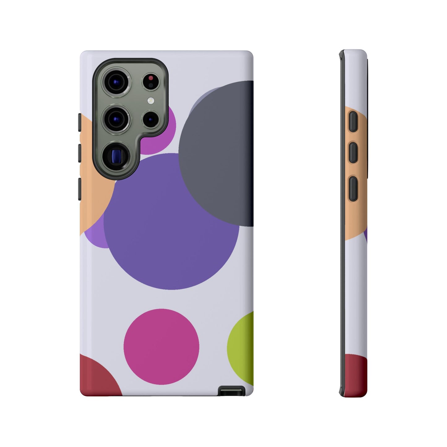 Colorful Geometric Phone Case, Bold Protective Cover for iPhone, Unique Gift for Trendy Teens, Fun Customizable Cases, Modern Design