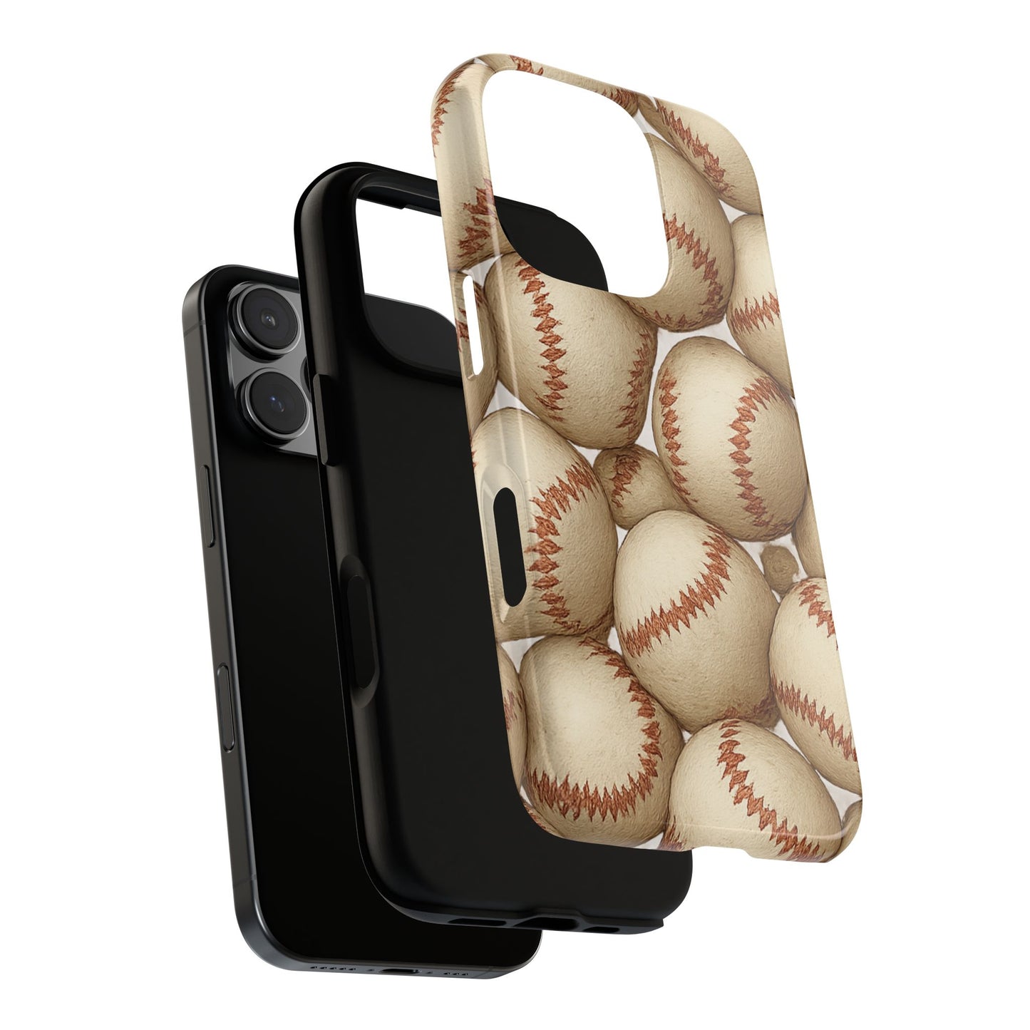 Baseball Phone Case, Tough Cases for Sports Fans, Custom iPhone Cover, Unique Gift for Baseball Lovers, Durable Protection