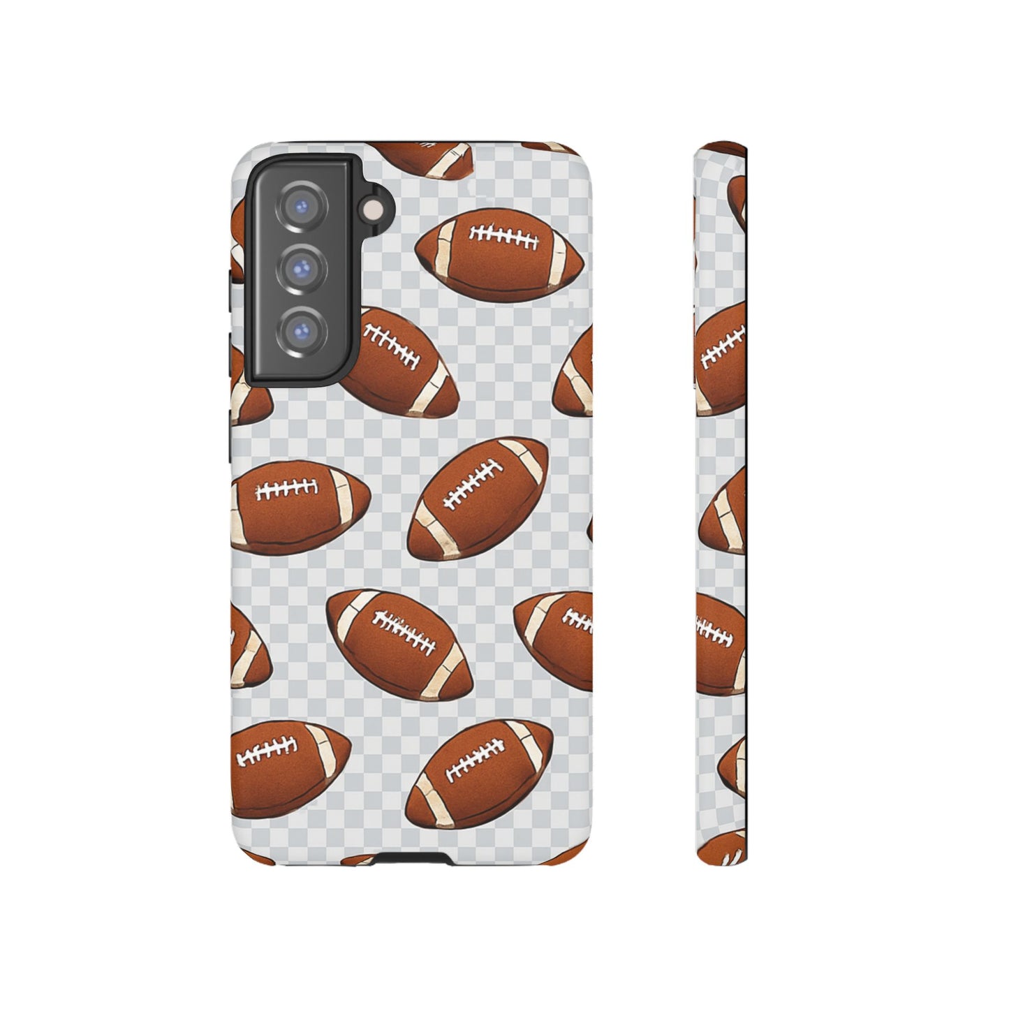 Football Phone Case, Tough Cases for Sports Fans, Unique Gift for Football Lovers, Protective Decor, Athletic Accessories