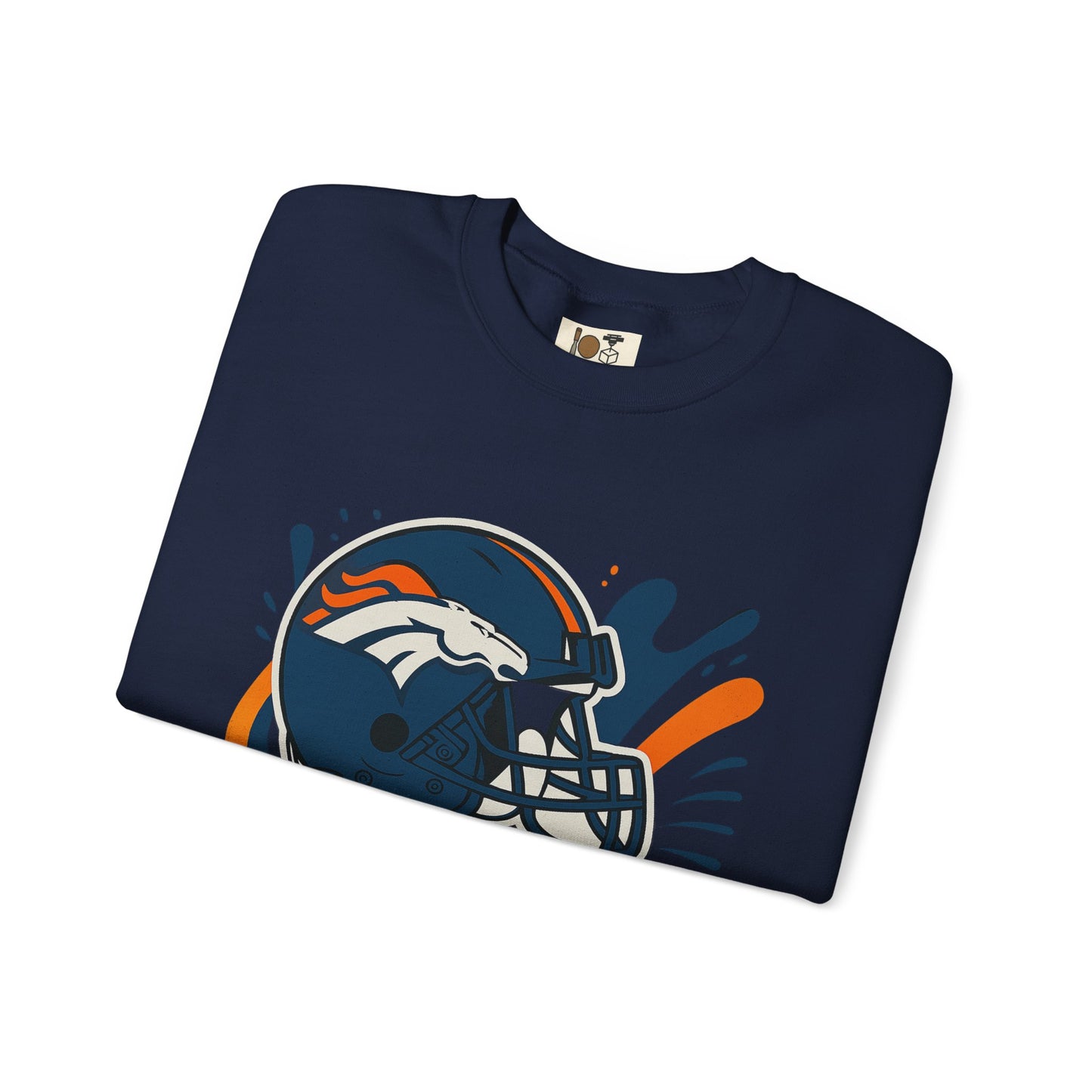 Denver Broncos Crewneck Sweatshirt, Football Fan Gear, Unisex Sports Apparel, Game Day Outfit, Perfect Gift for Fans