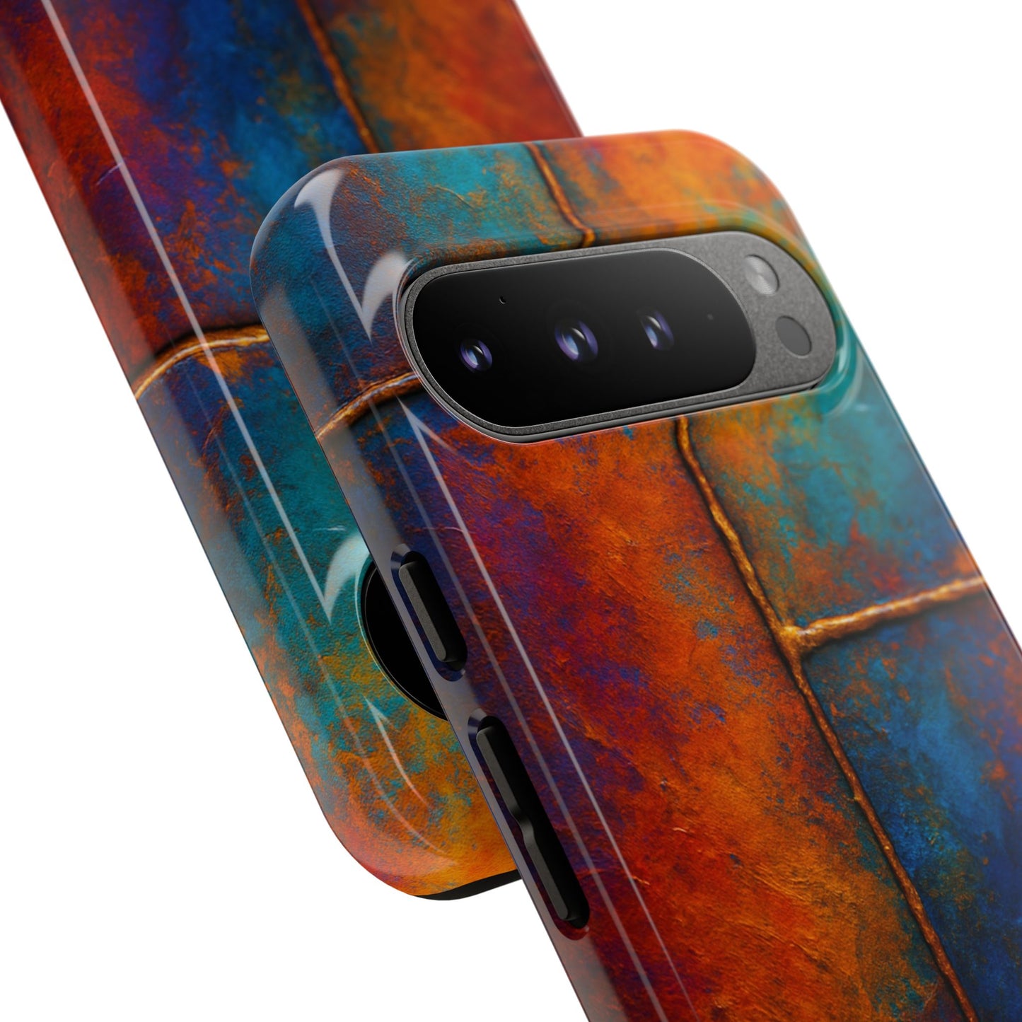 Colorful Artistic Phone Case, Tough Cases, Vibrant Phone Cover, Protective Case, Unique Gift for Art Lovers, Birthday Gift