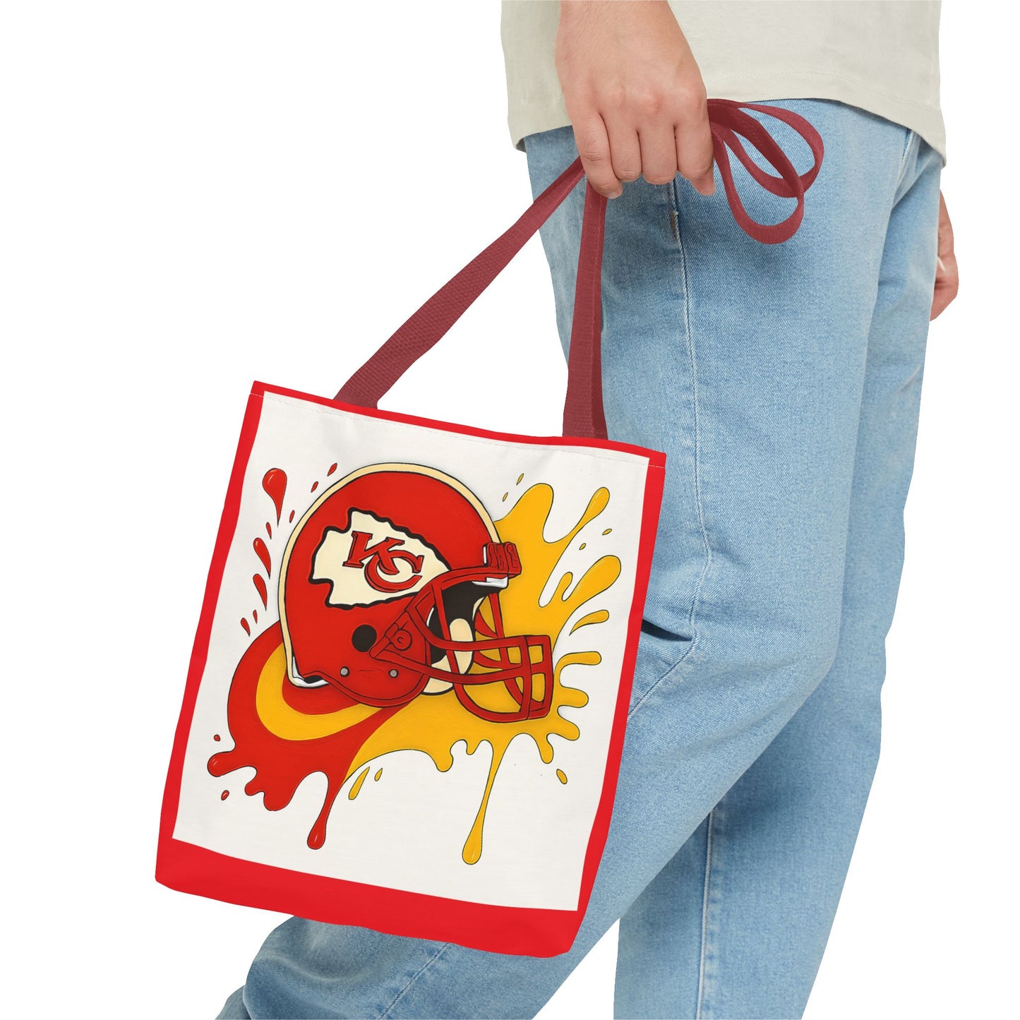 Kansas City Chiefs Tote Bag - Stylish Sports Gear, Football Fan Accessory, Game Day Bag, Personalized Gift, Travel Tote