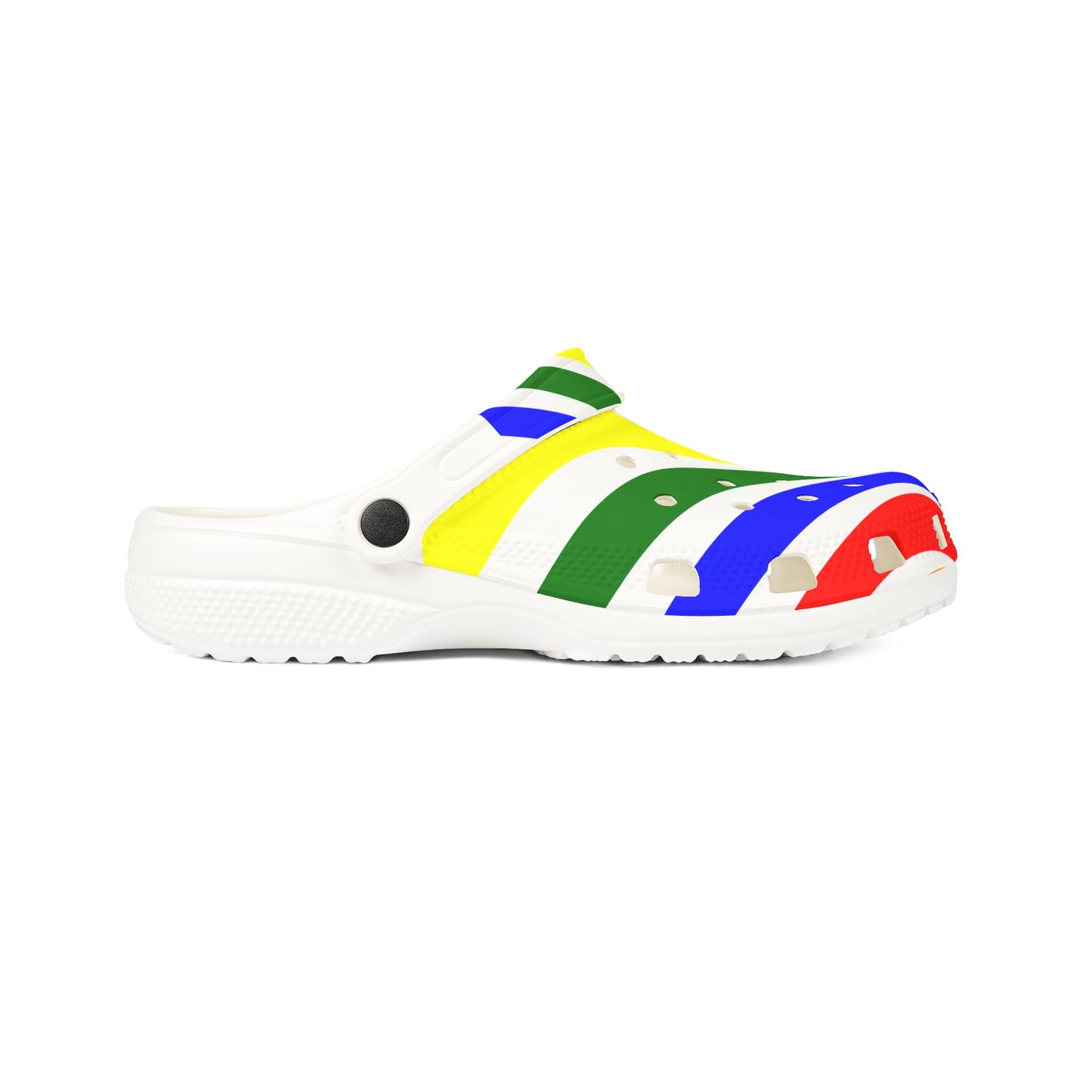 Colorful EVA Foam Shoes - Rainbow Slippers for Summer, Casual Footwear, Festival Shoes, Vibrant Indoor/Outdoor Clogs