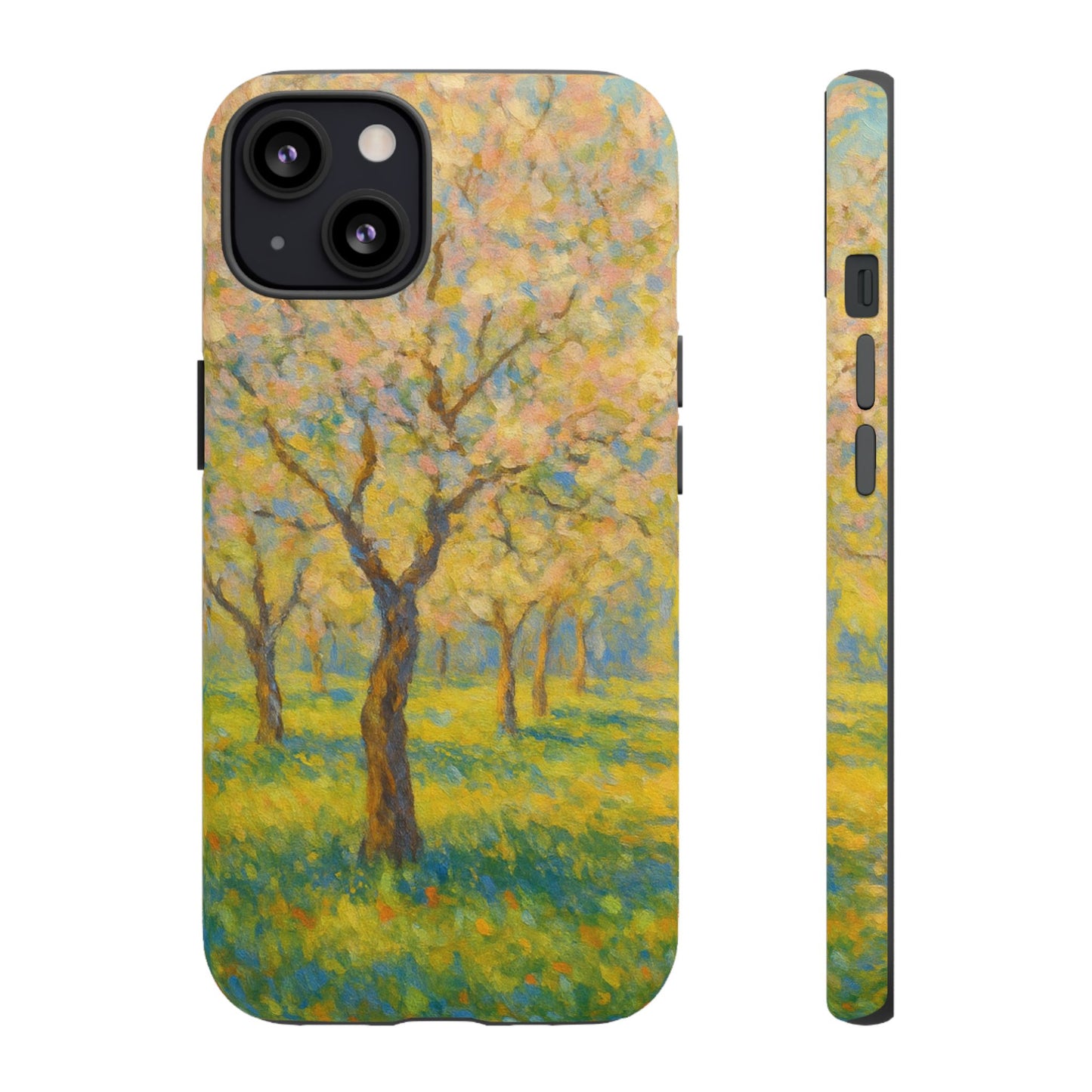 Artistic Phone Case, Tough Phone Case, Flower Tree Case, Spring Decor, Unique Phone Cover, Nature Lover Gift