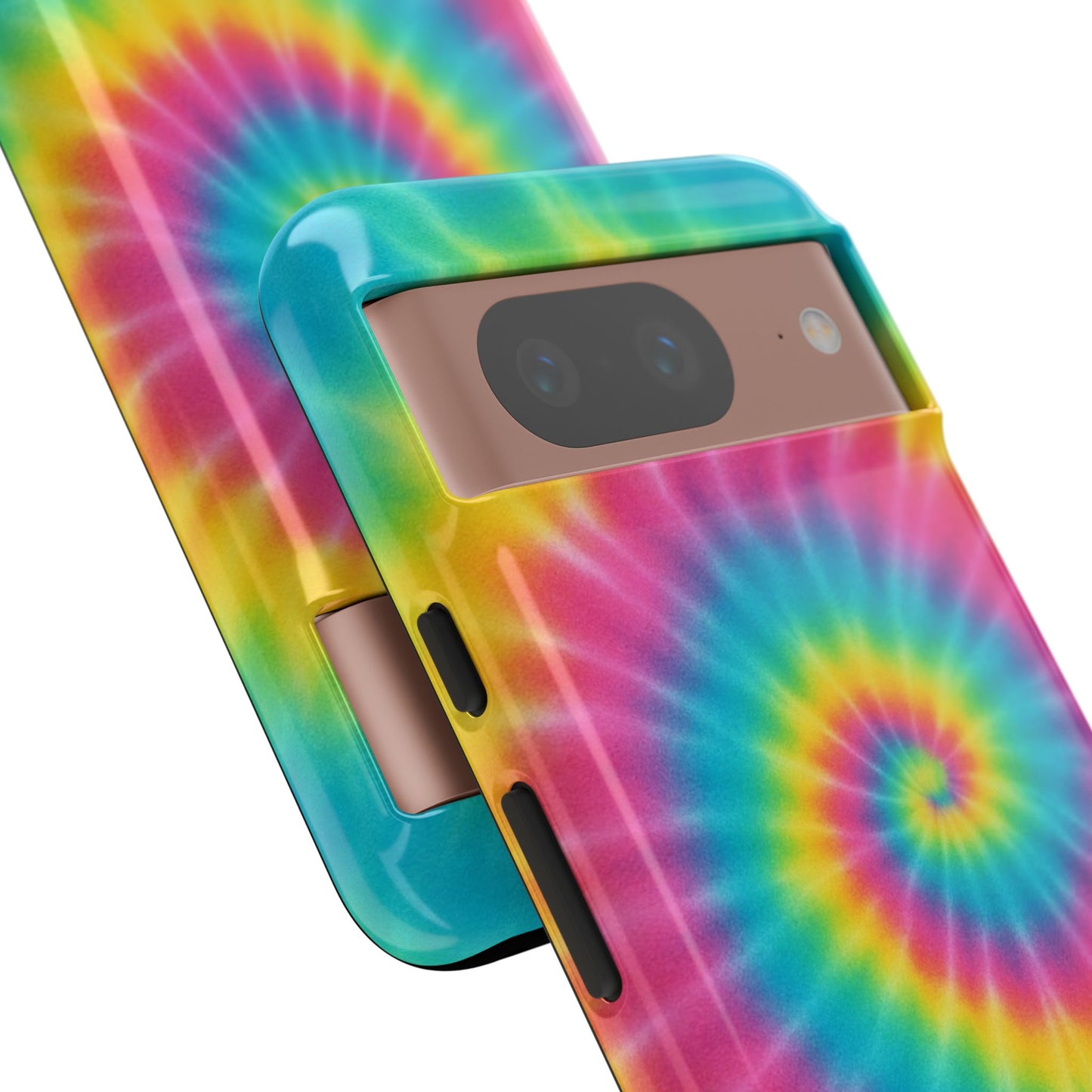Colorful Tie-Dye Phone Case, Vibrant Phone Cover, Boho Style Accessory, Gift for Teens, Trendy Phone Accessories
