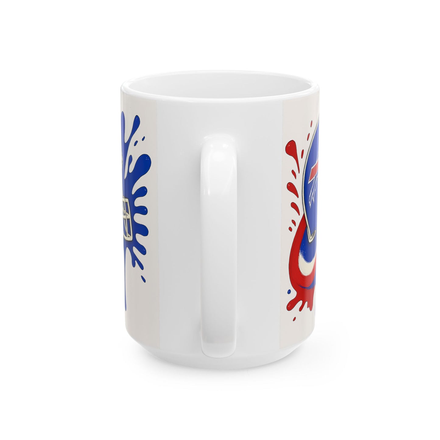 Buffalo Bills Ceramic Mug, Perfect for Game Day, Sports Fan Gift, 11oz & 15oz Sizes, Tailgating, Football Season