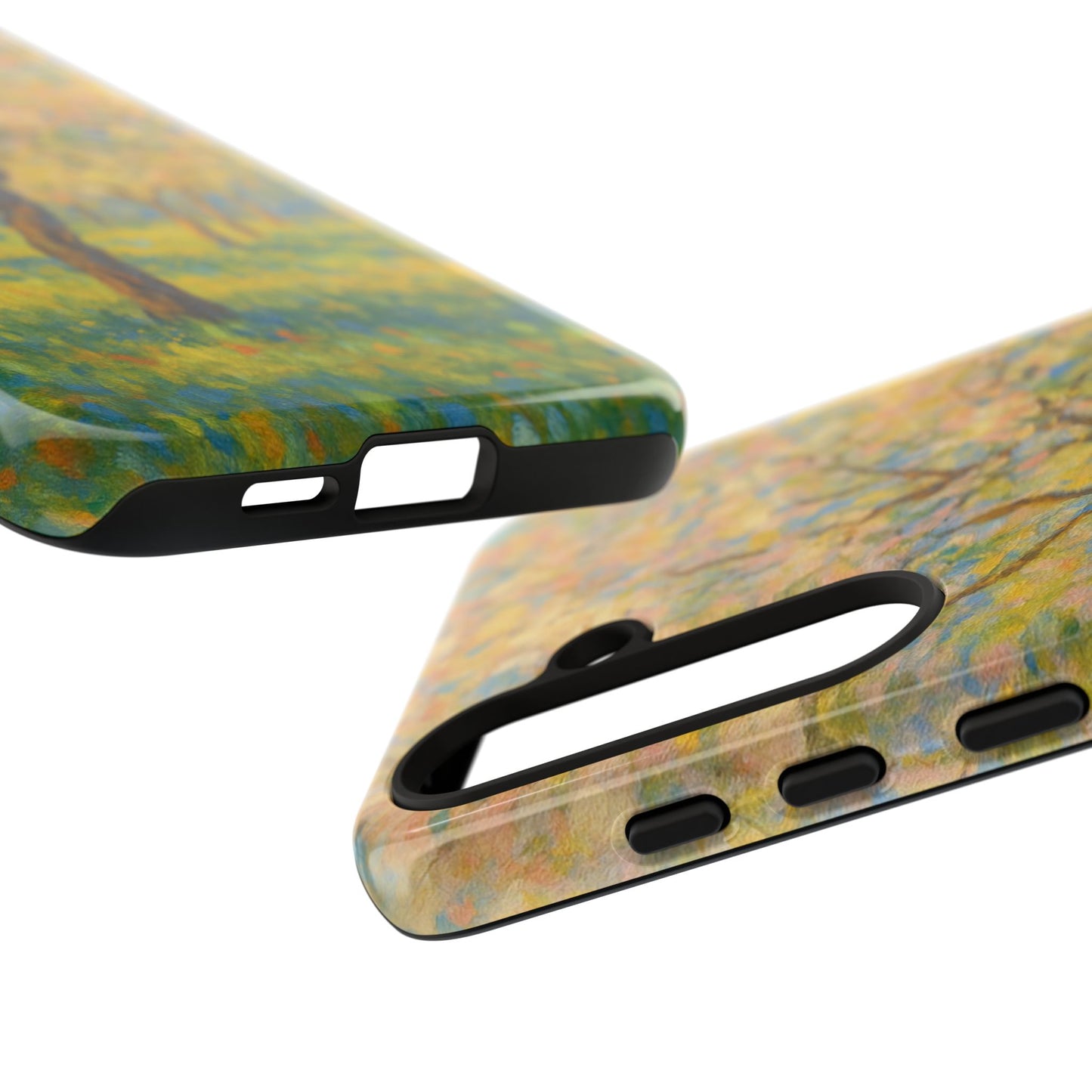 Artistic Phone Case, Tough Phone Case, Flower Tree Case, Spring Decor, Unique Phone Cover, Nature Lover Gift
