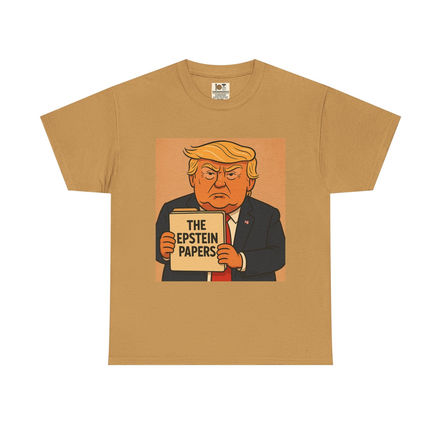 Political Humor Tee, Graphic T-Shirt, Unisex Cotton Shirt, Meme Gift, Statement Tee, Casual Wear, Fun Apparel, trump, Epstein