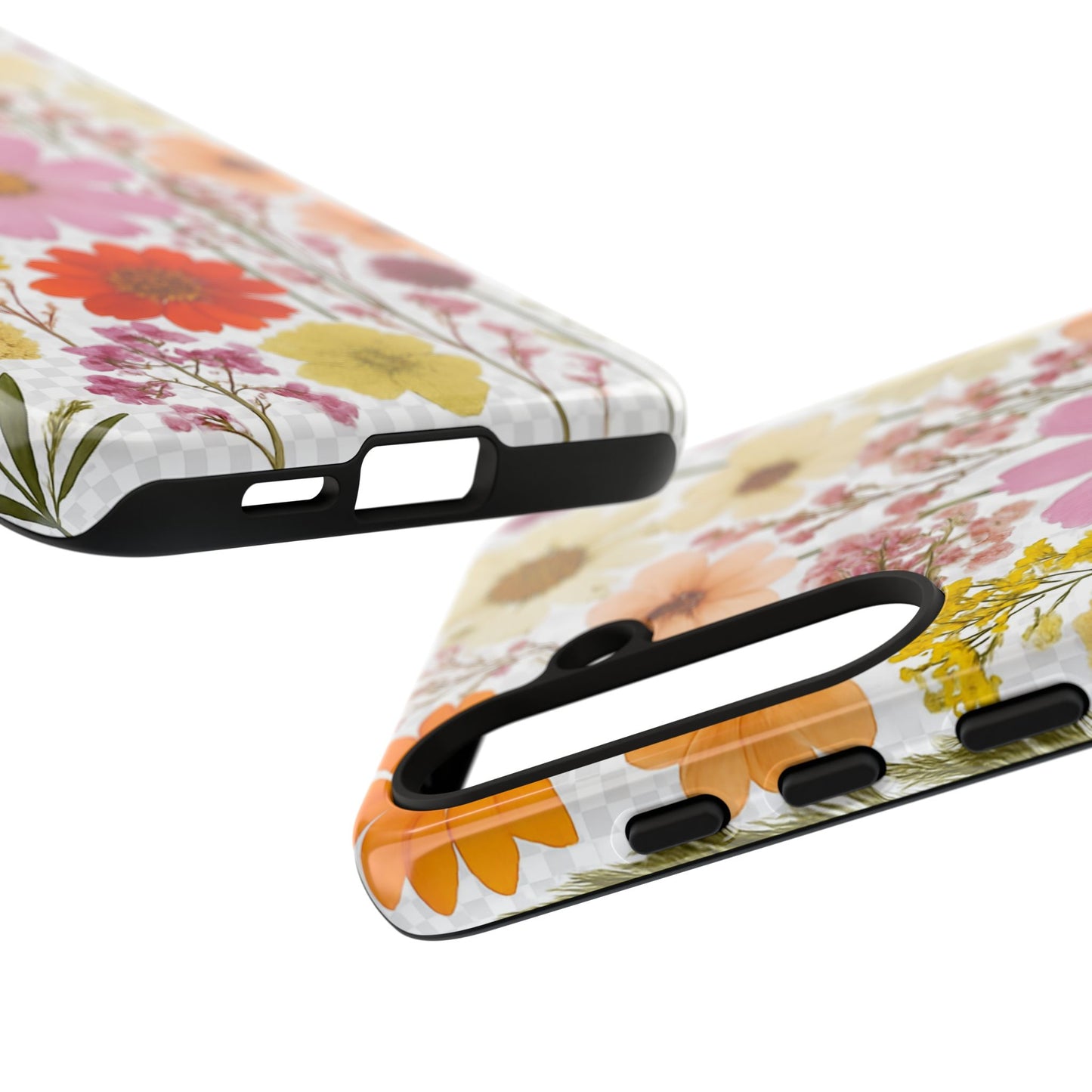 Floral Phone Case - Tough Cases, Stylish Protective Cover, Flower Design, Trendy Gift, Nature Lover Accessory, DRIED FLOWERS