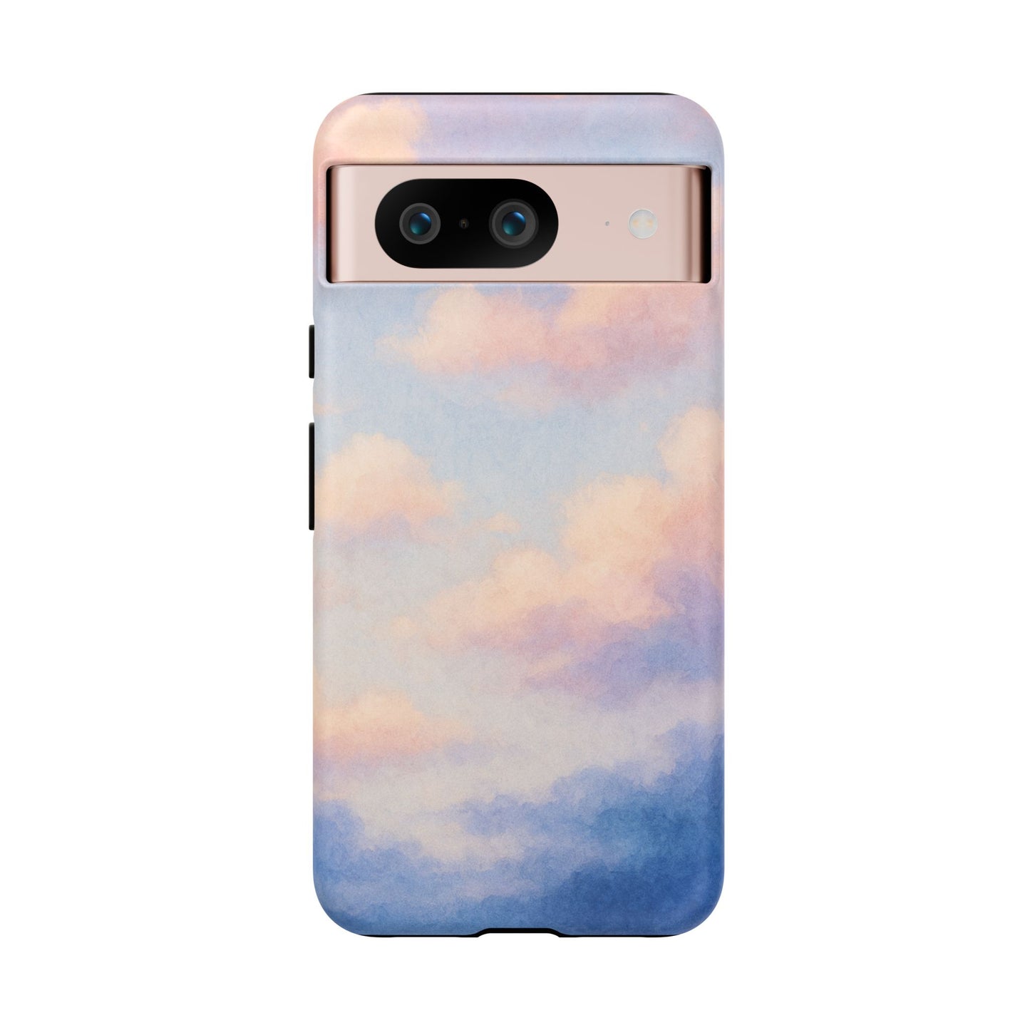 Sky Blue Cloud Phone Case, Tough Phone Cover, Aesthetic Cell Phone Accessory, Gift for Teen, Trendy Tech Protection