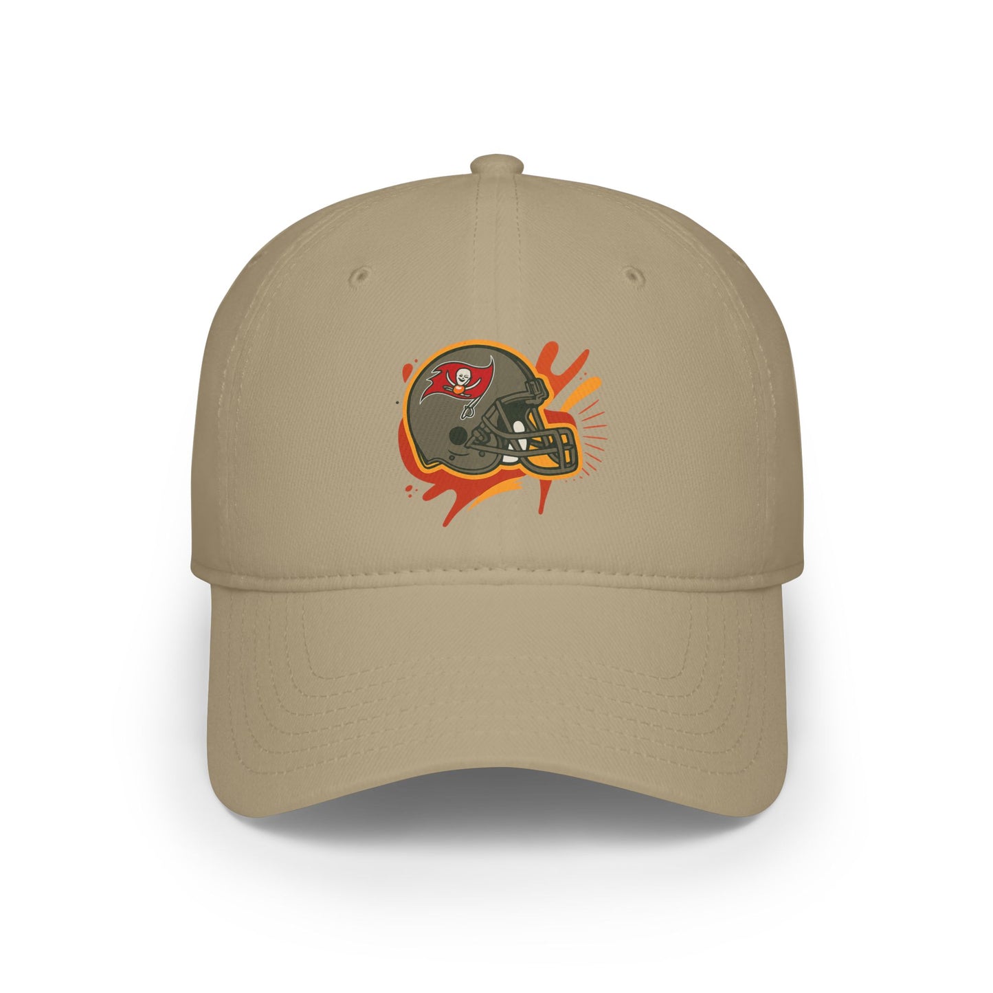 Stylish Low Profile Baseball Cap, Casual Sports Hat, Gift for Sports Fans, Everyday Wear, Outdoor Adventures, Red Team Cap