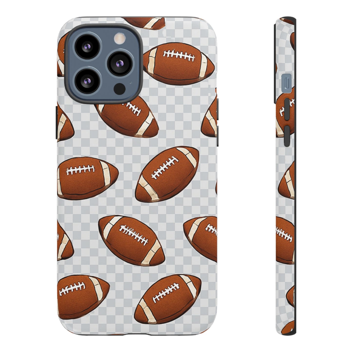 Football Phone Case, Tough Cases for Sports Fans, Unique Gift for Football Lovers, Protective Decor, Athletic Accessories