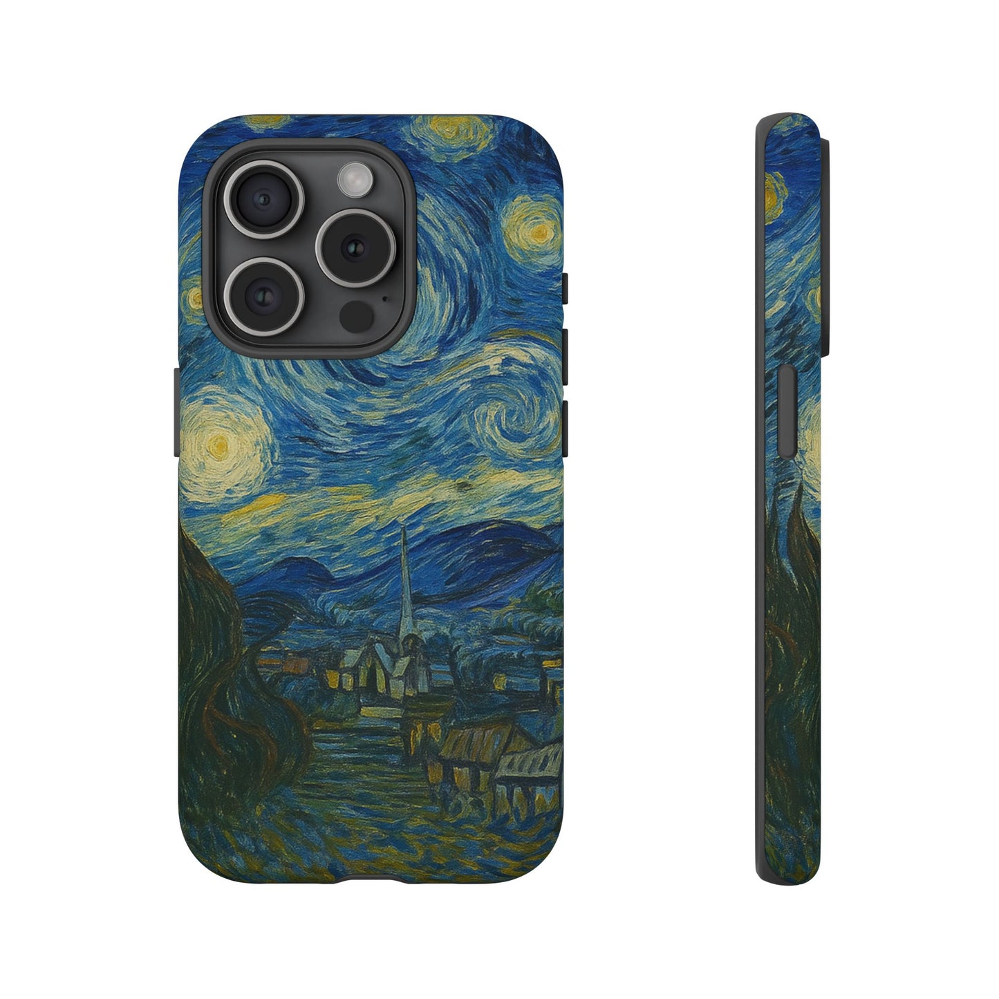 Starry Night Phone Case, Artistic Cell Phone Cover, Gift for Art Lovers, Unique Phone Accessory, Birthday Gift for Him/Her, Tough Cases