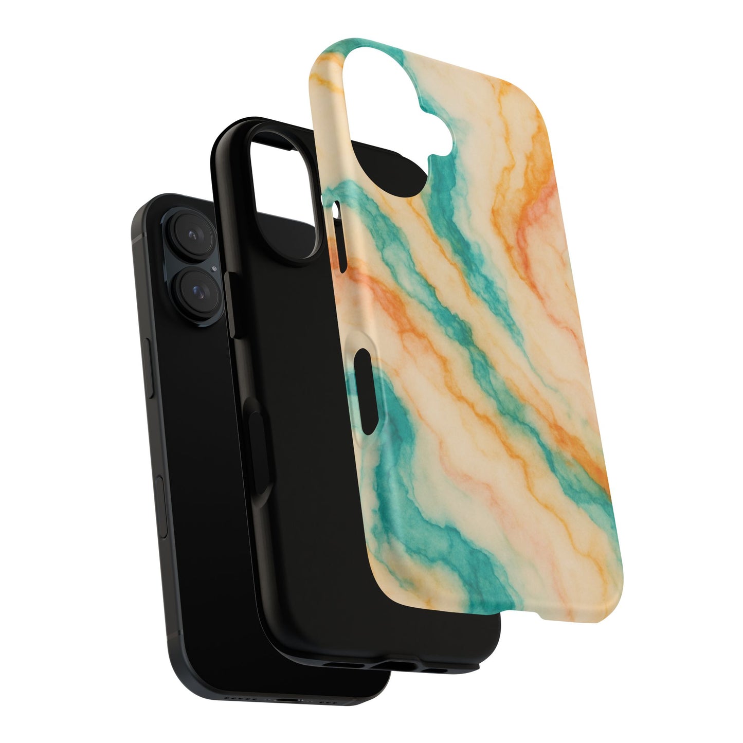 Stylish Phone Case - Tough Cases with Abstract Marble Design, Trendy Accessory, Gift for Her, Protective Case, Unique Phone Cover