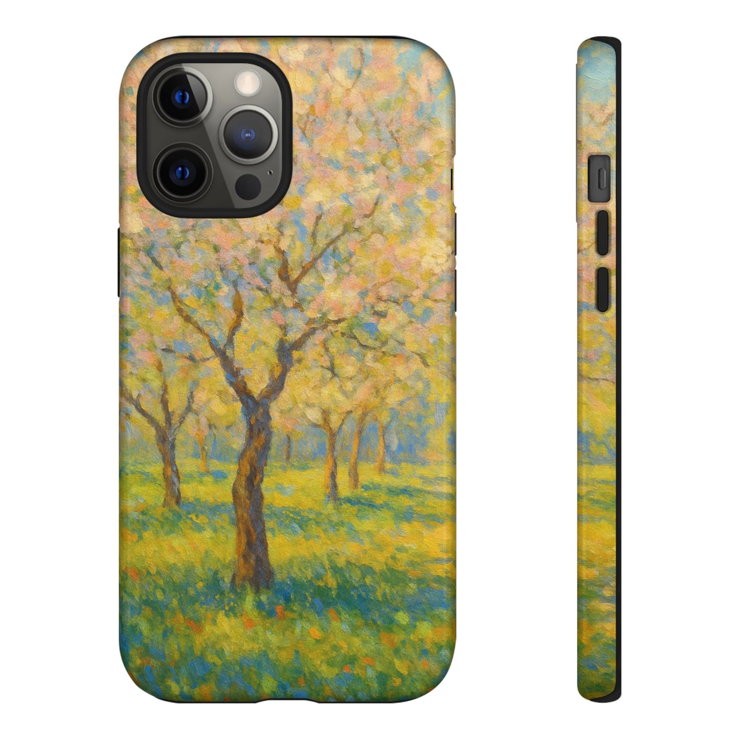 Artistic Phone Case, Tough Phone Case, Flower Tree Case, Spring Decor, Unique Phone Cover, Nature Lover Gift
