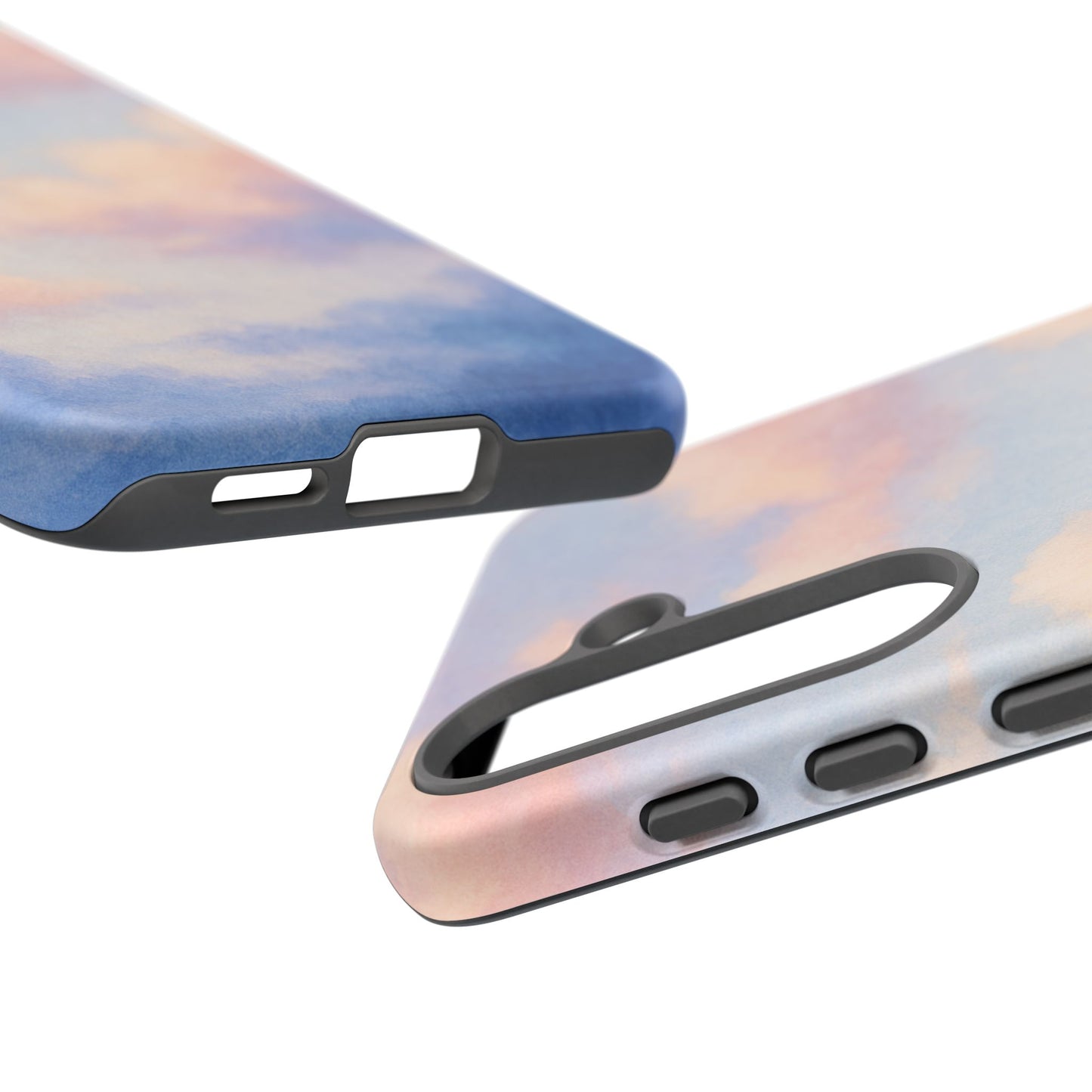 Sky Blue Cloud Phone Case, Tough Phone Cover, Aesthetic Cell Phone Accessory, Gift for Teen, Trendy Tech Protection