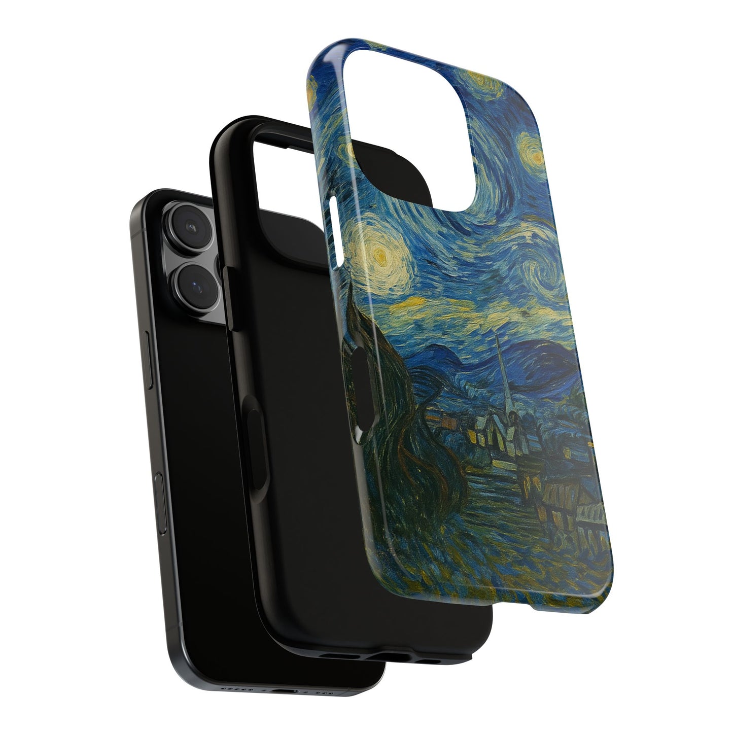 Starry Night Phone Case, Artistic Cell Phone Cover, Gift for Art Lovers, Unique Phone Accessory, Birthday Gift for Him/Her, Tough Cases