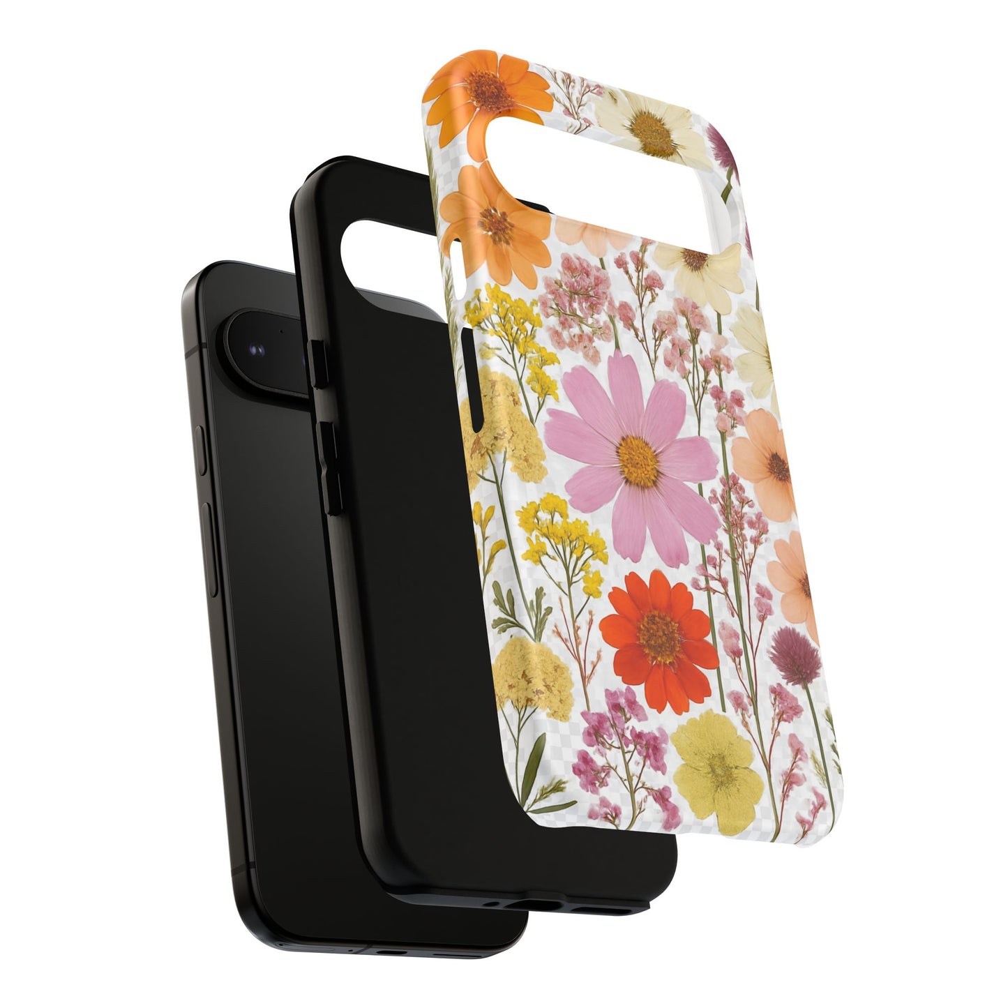 Floral Phone Case - Tough Cases, Stylish Protective Cover, Flower Design, Trendy Gift, Nature Lover Accessory, DRIED FLOWERS