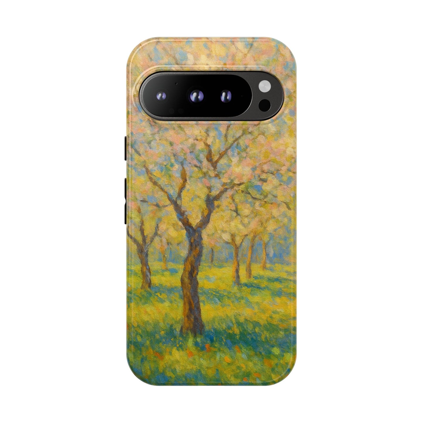 Artistic Phone Case, Tough Phone Case, Flower Tree Case, Spring Decor, Unique Phone Cover, Nature Lover Gift