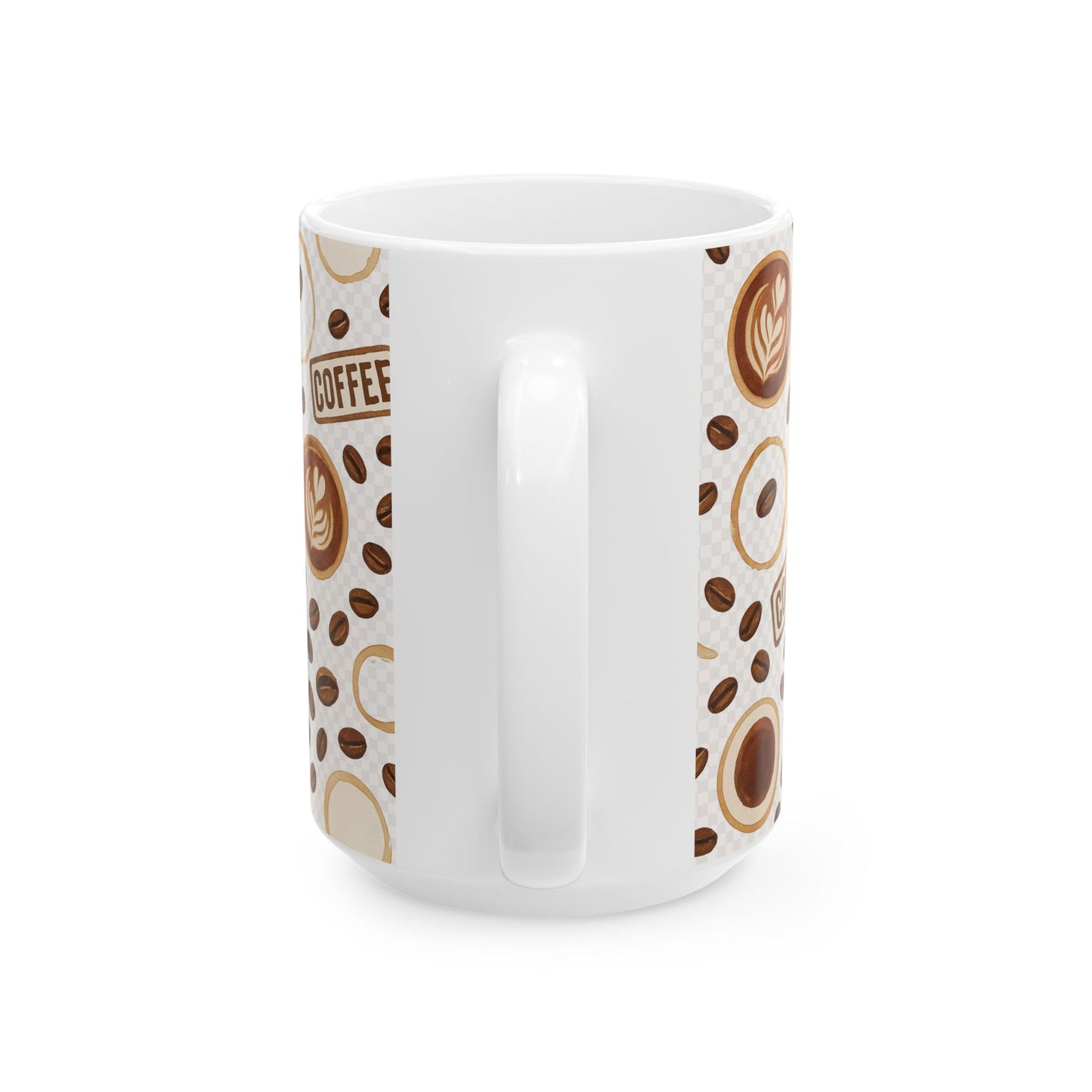 Coffee Lover's Ceramic Mug | 11oz & 15oz | Perfect Gift for Coffee Enthusiasts, Kitchen Decor, Office Use, Coffee Break, Housewarming