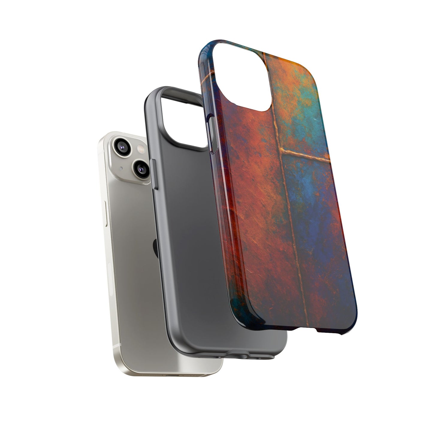 Colorful Artistic Phone Case, Tough Cases, Vibrant Phone Cover, Protective Case, Unique Gift for Art Lovers, Birthday Gift