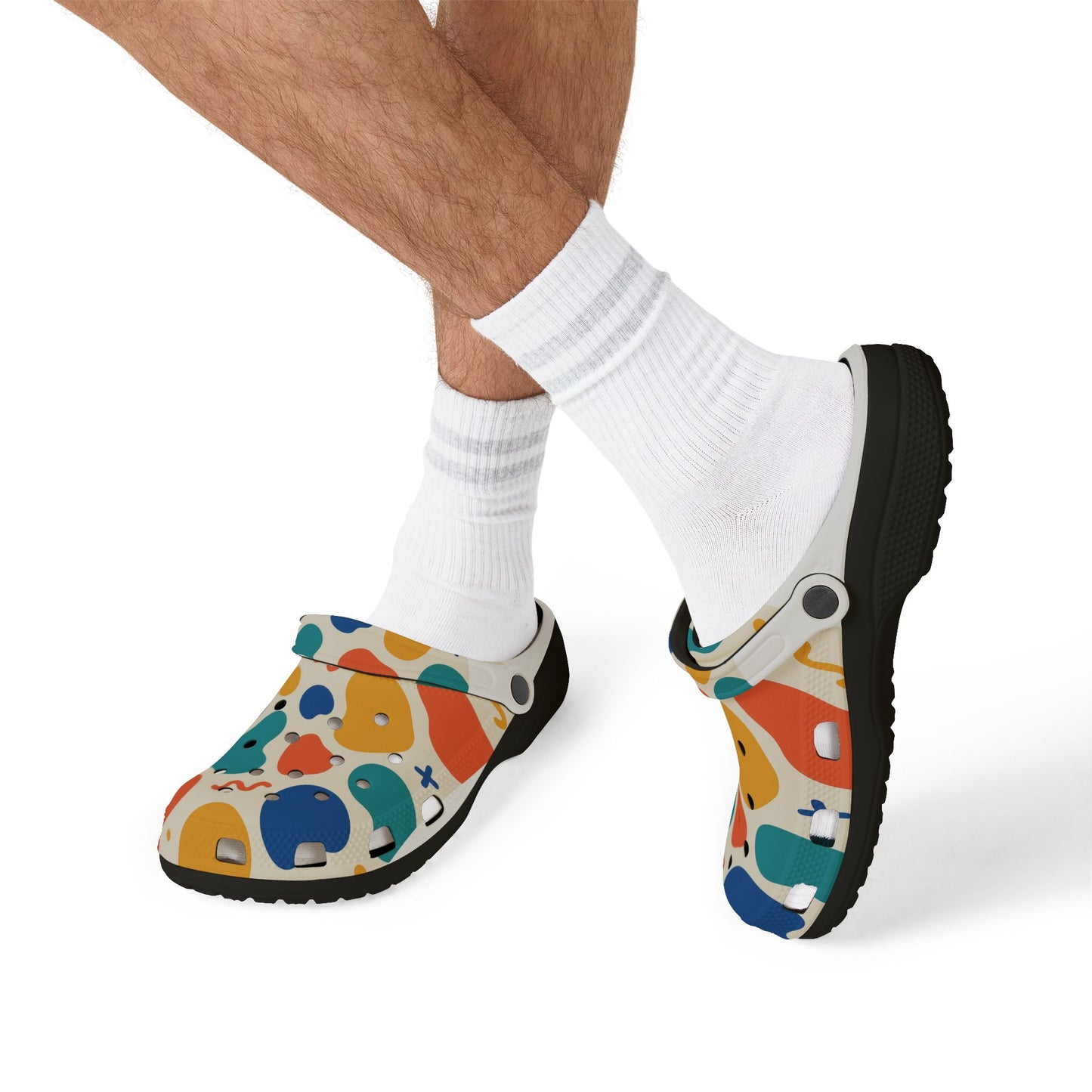 Colorful EVA Foam Clogs - Fun Slip-On Shoes for Summer, Comfortable Garden Footwear, Perfect for Kids and Adults