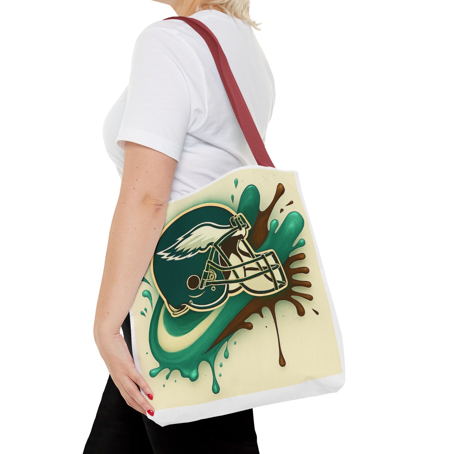 Sports-Themed Tote Bag for Fans | Unique Gift for Game Day, Eco-Friendly Shopping, Beach, Travel, and Everyday Use