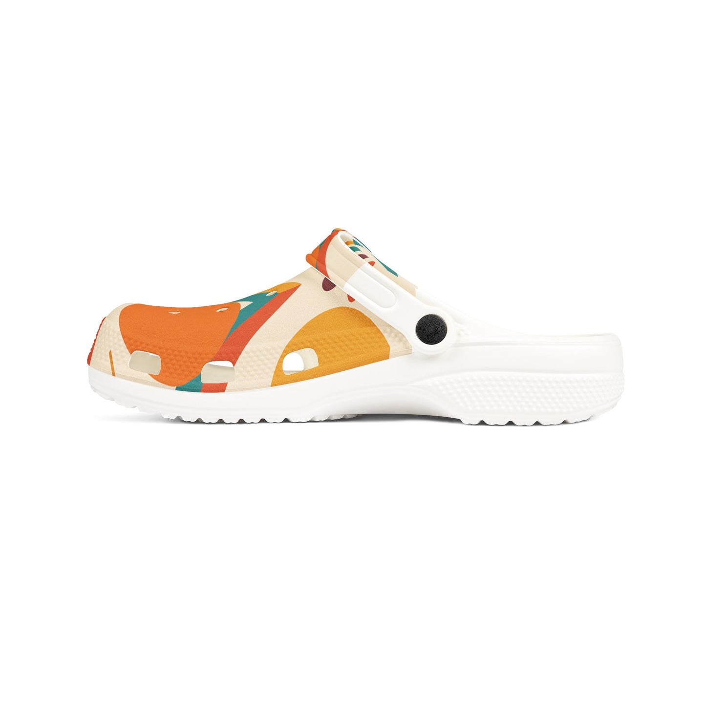 Vibrant EVA Foam Rubber Clogs, Fun Slip-On Shoes, Colorful Patterned Footwear, Casual Summer Shoes, Unique Garden Clogs